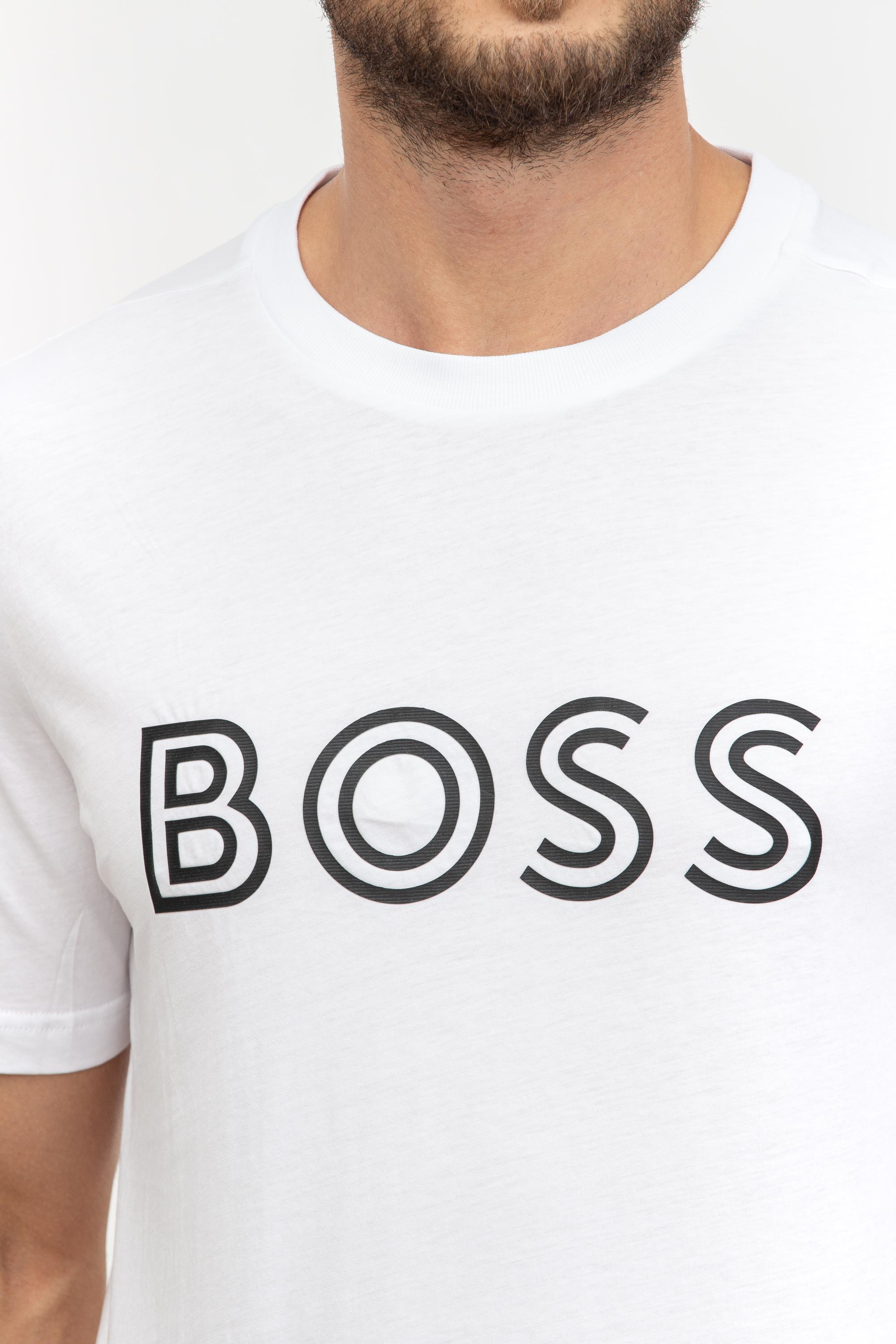 Boss Erkek Bisiklet Yaka T-Shirt