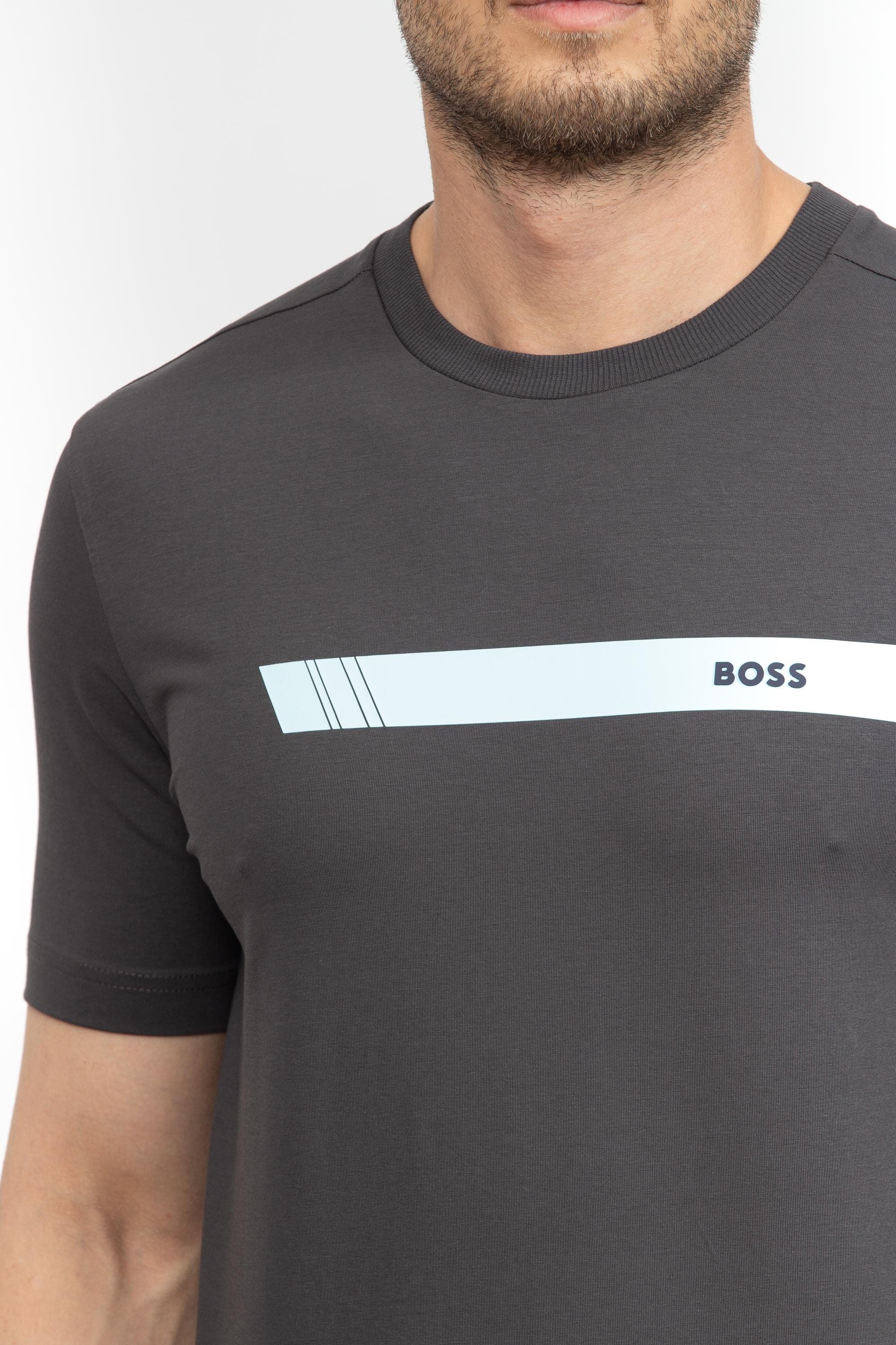 Boss Erkek Bisiklet Yaka T-Shirt