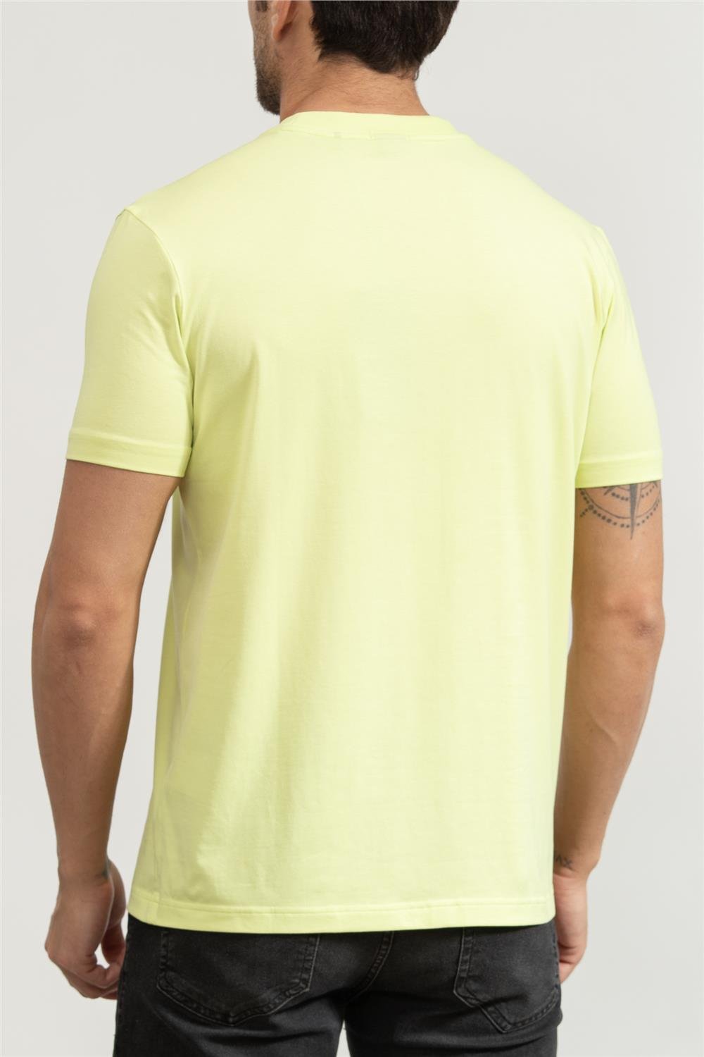 Boss Erkek Bisiklet Yaka T-Shirt