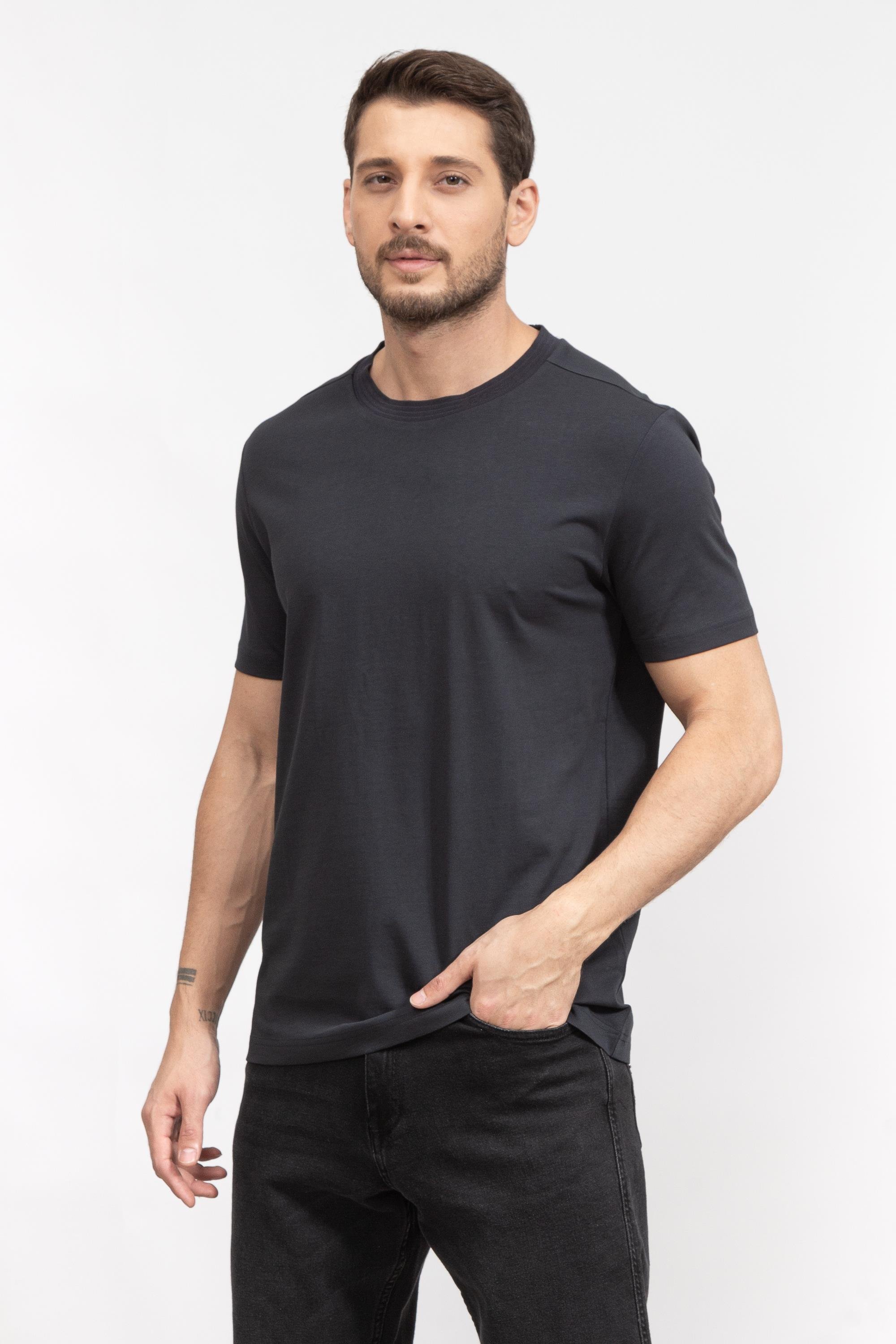 Boss Erkek Bisiklet Yaka T-Shirt