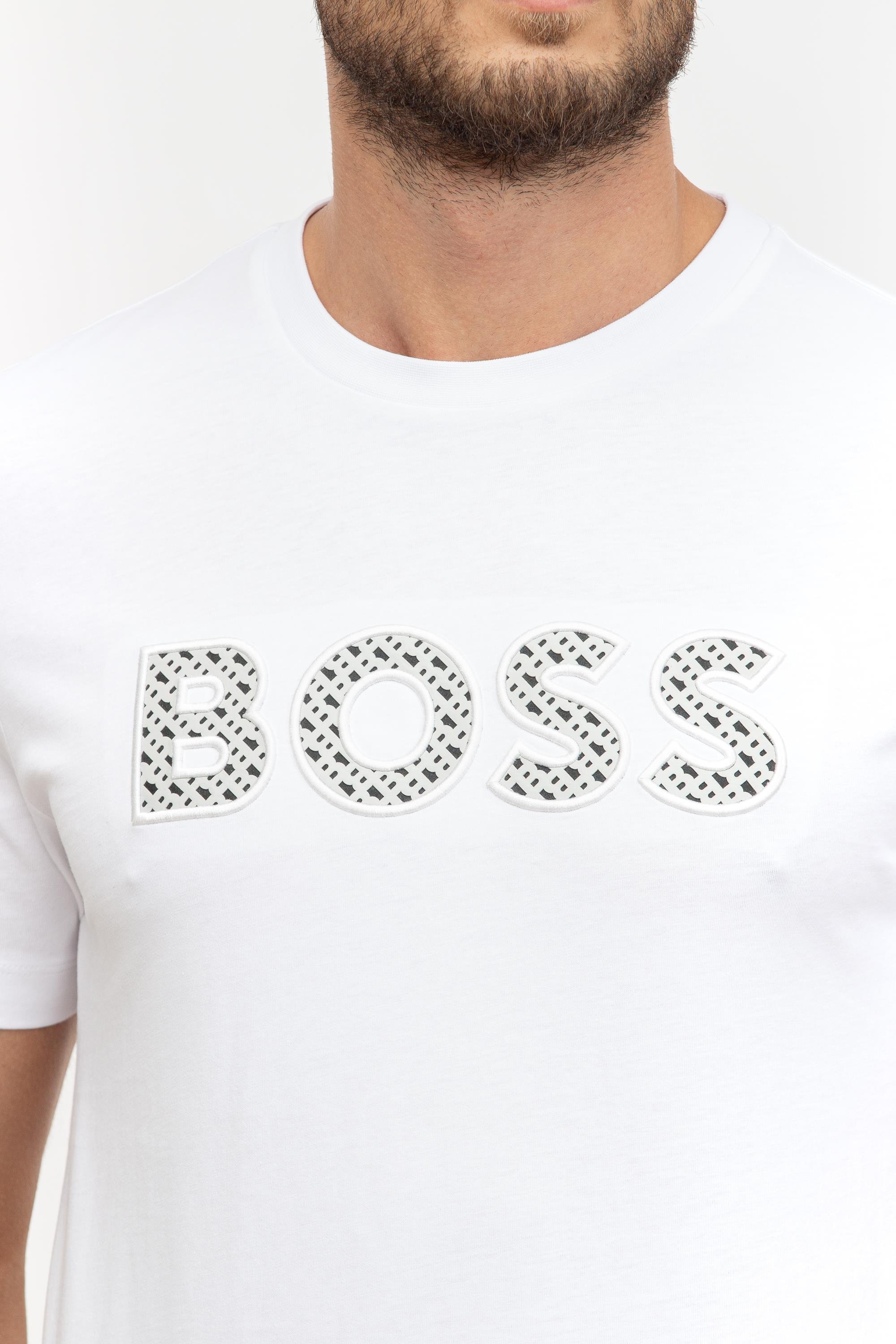 Boss Erkek Bisiklet Yaka T-Shirt