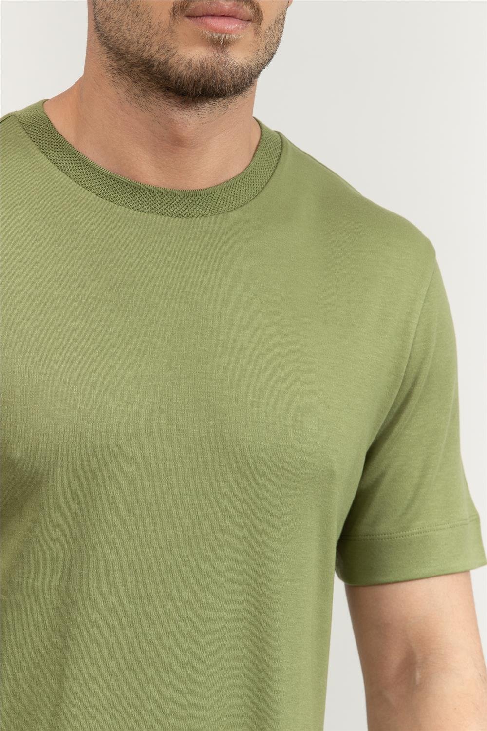 Boss Erkek Bisiklet Yaka T-Shirt