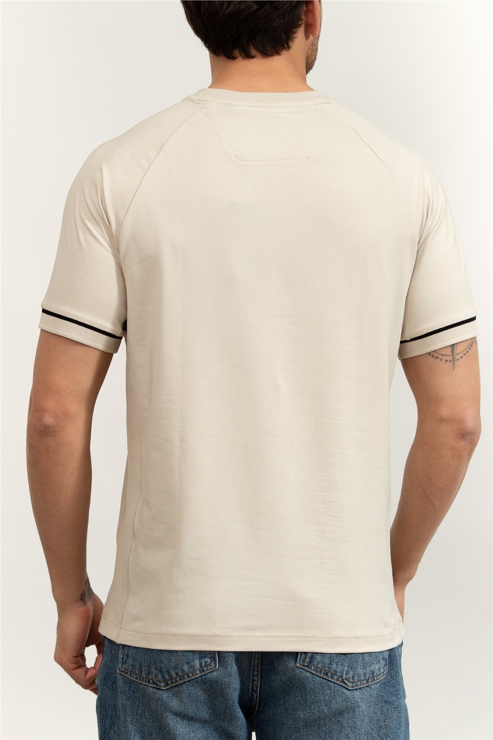 Boss Erkek Bisiklet Yaka T-Shirt