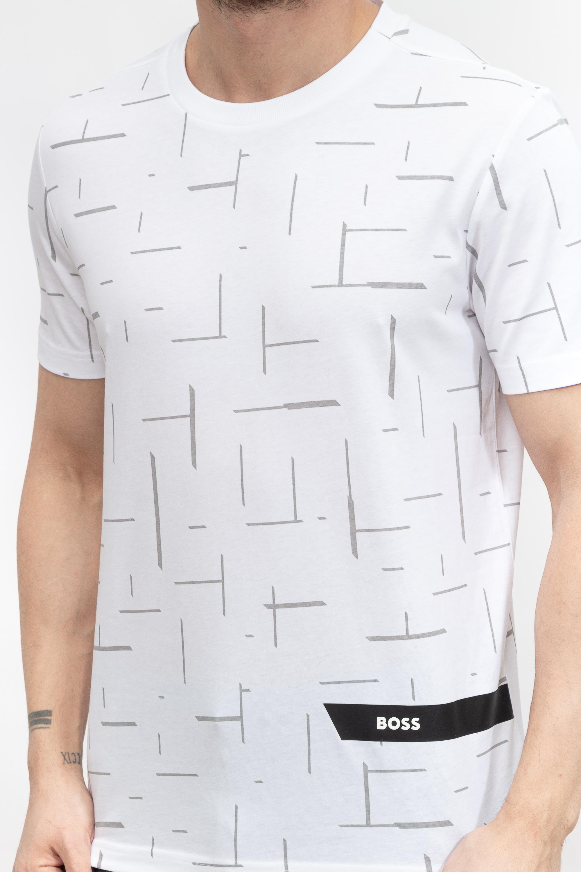 Boss Erkek Bisiklet Yaka T-Shirt