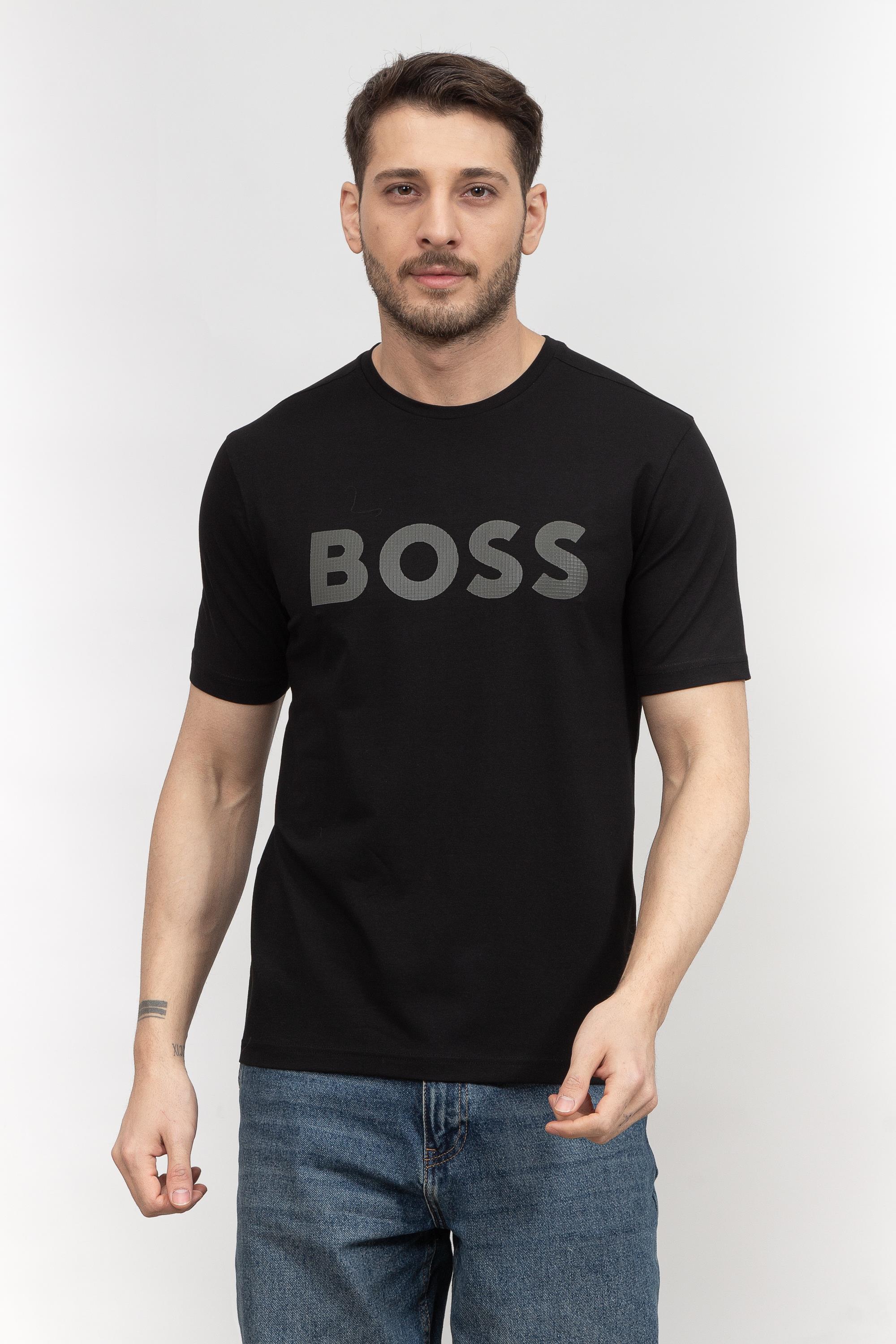 Boss Erkek Bisiklet Yaka T-Shirt