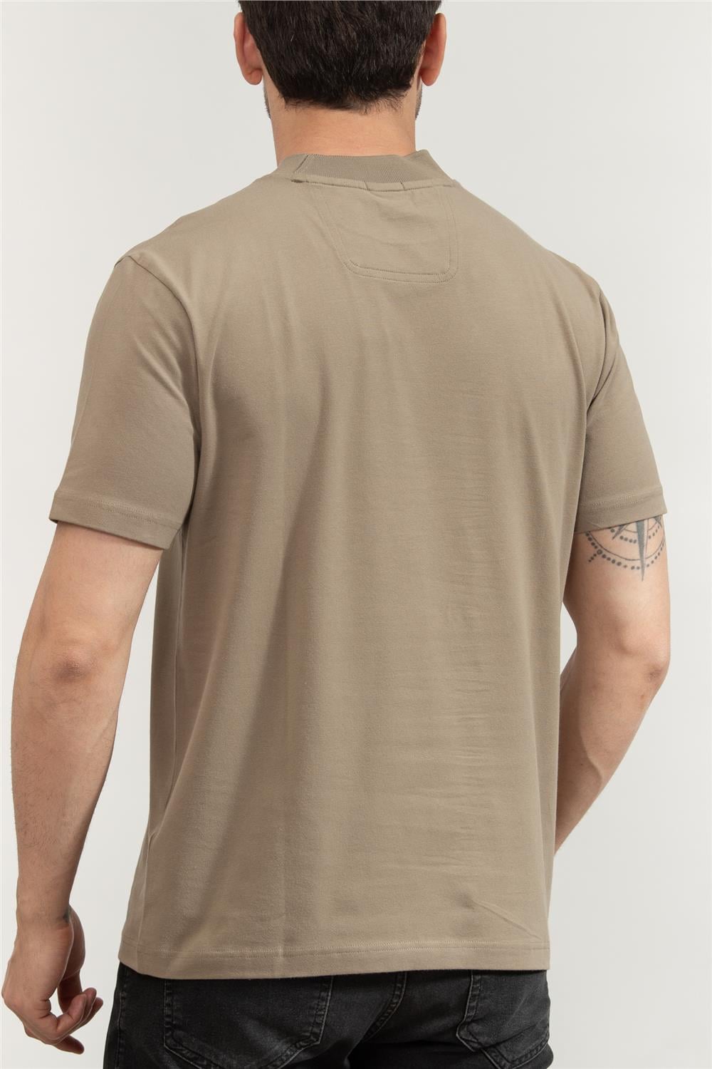 Boss Erkek Bisiklet Yaka T-Shirt