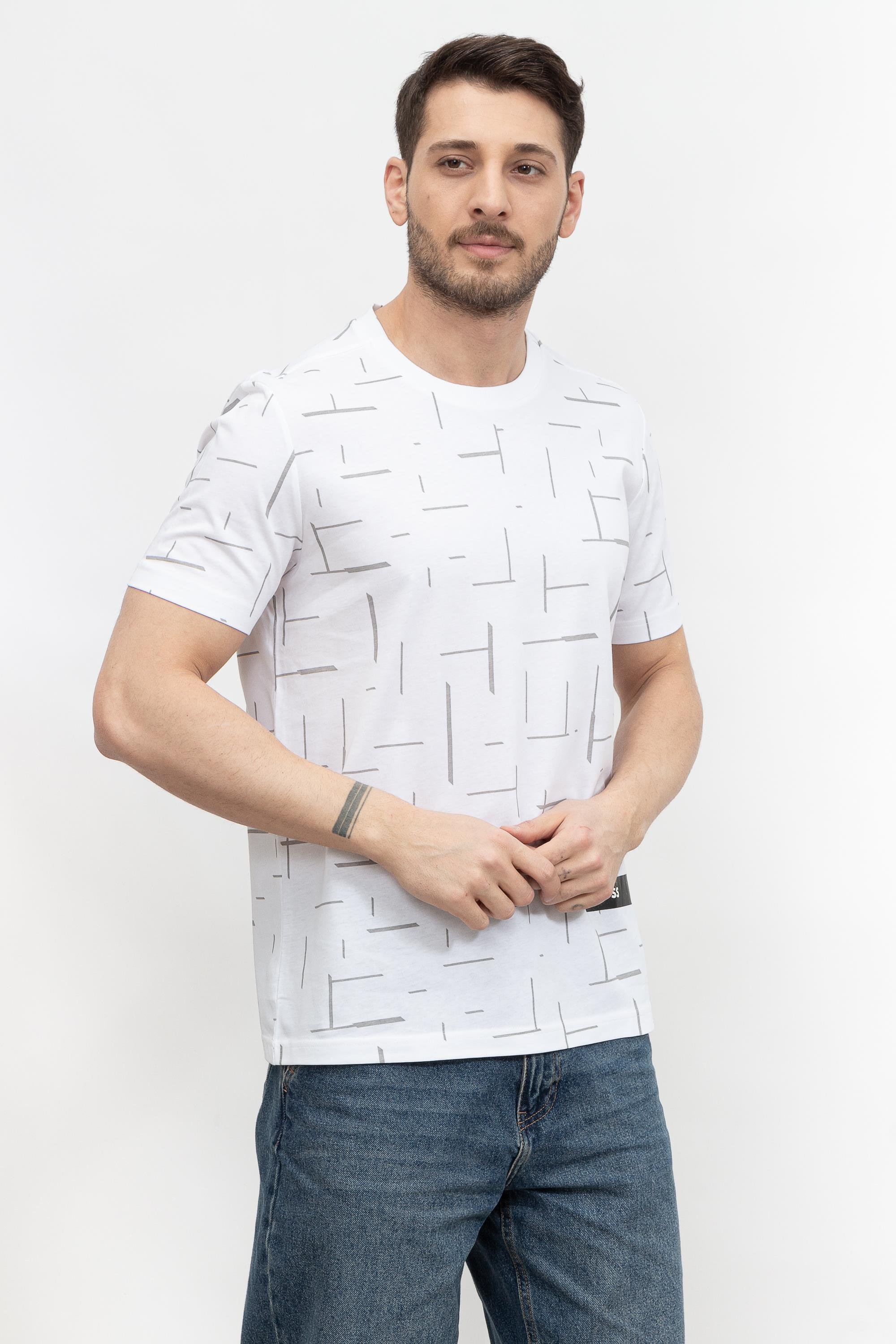 Boss Erkek Bisiklet Yaka T-Shirt