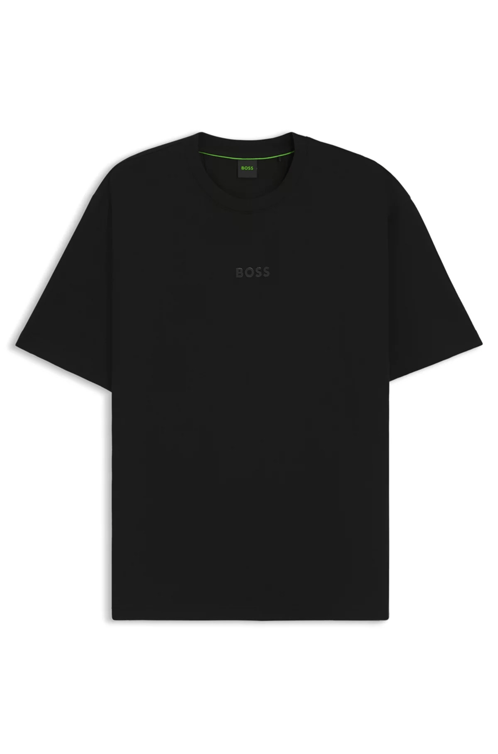 Boss Erkek Bisiklet Yaka T-Shirt Siyah