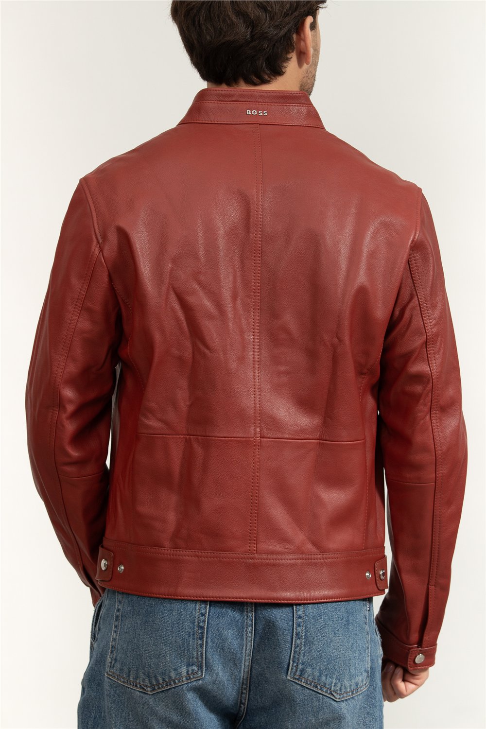 Boss Erkek Deri Mont