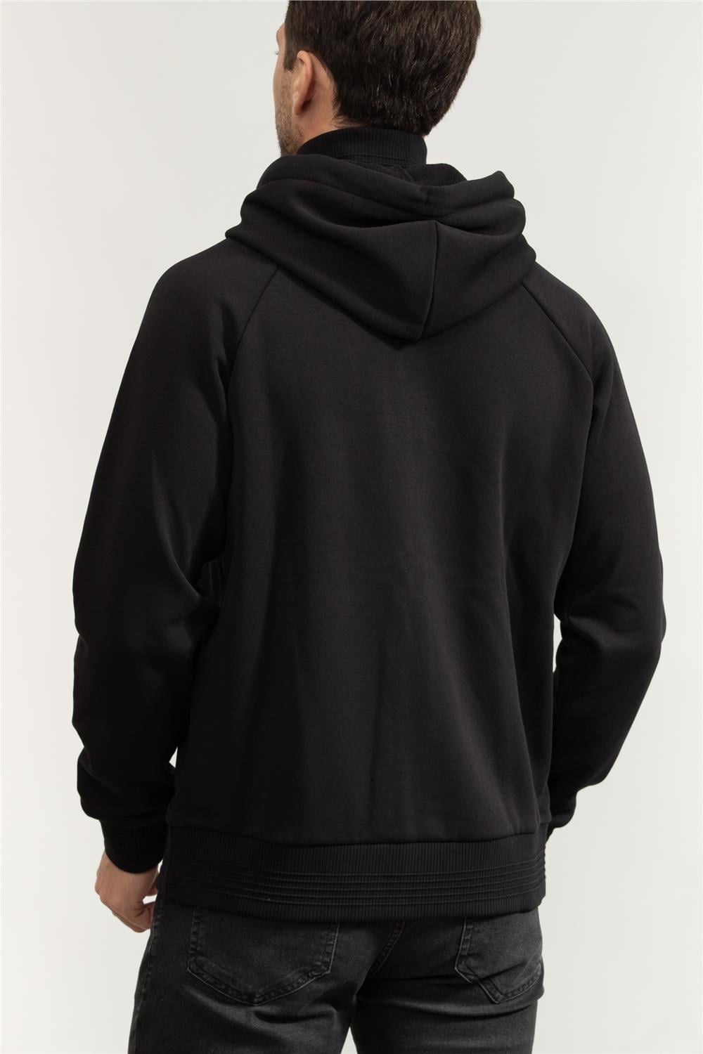 Boss Erkek Fermuarlı Sweatshirt