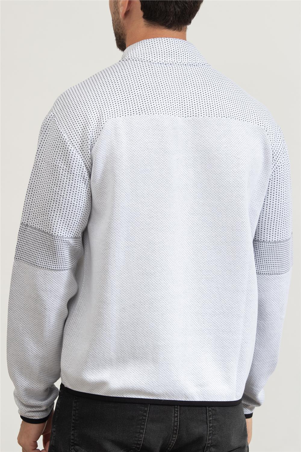 Boss Erkek Fermuarlı Sweatshirt
