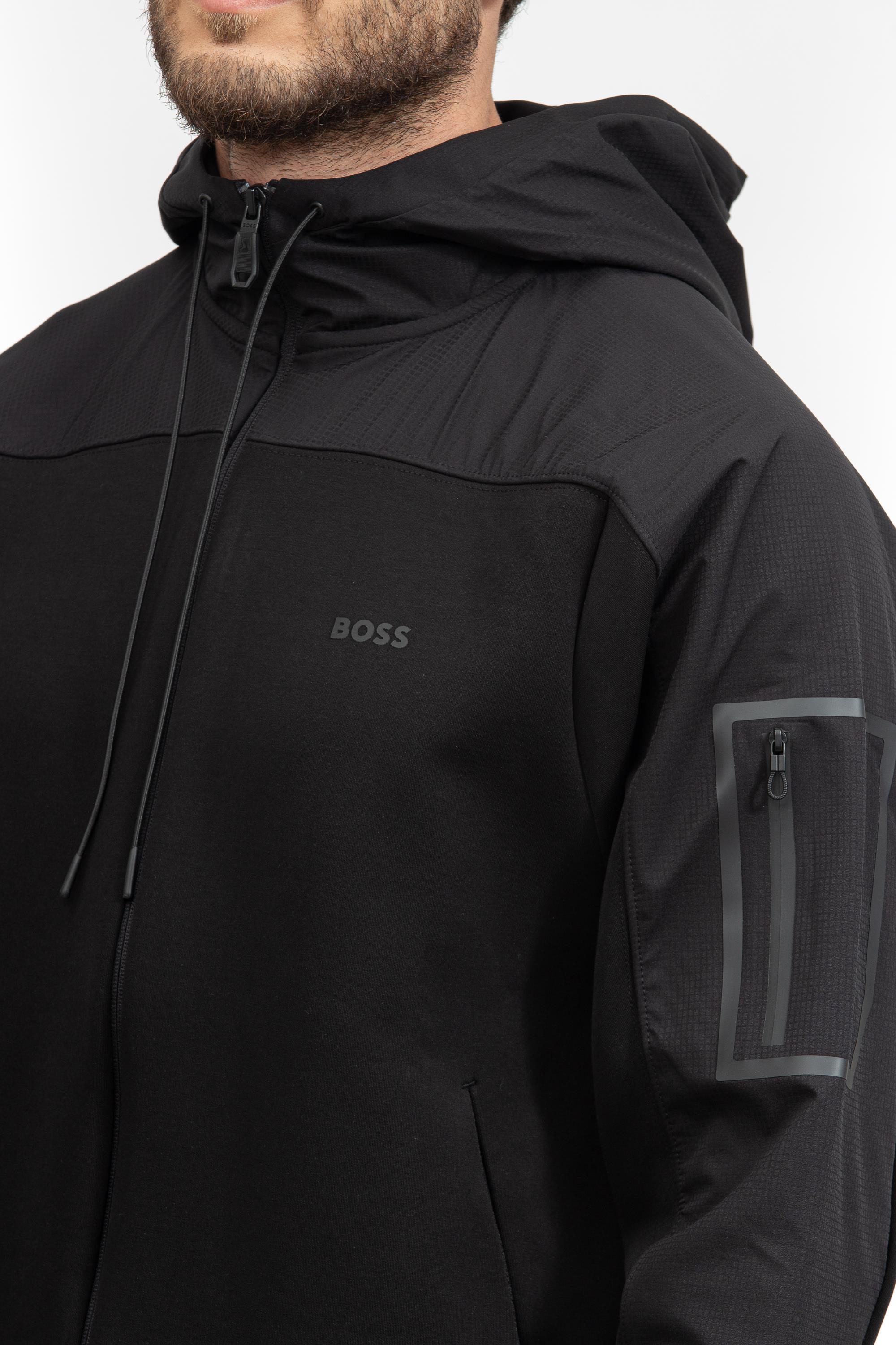 Boss Erkek Fermuarlı Sweatshirt