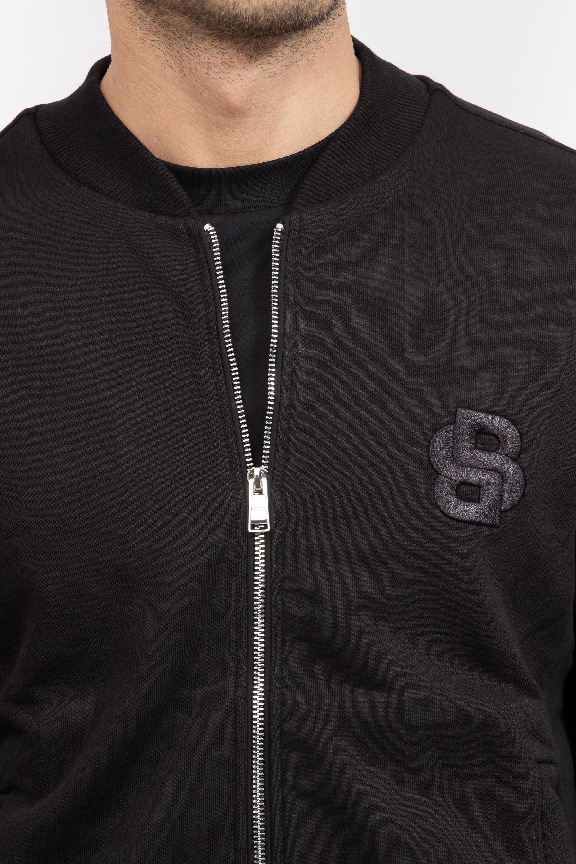 Boss Erkek Fermuarlı Sweatshirt