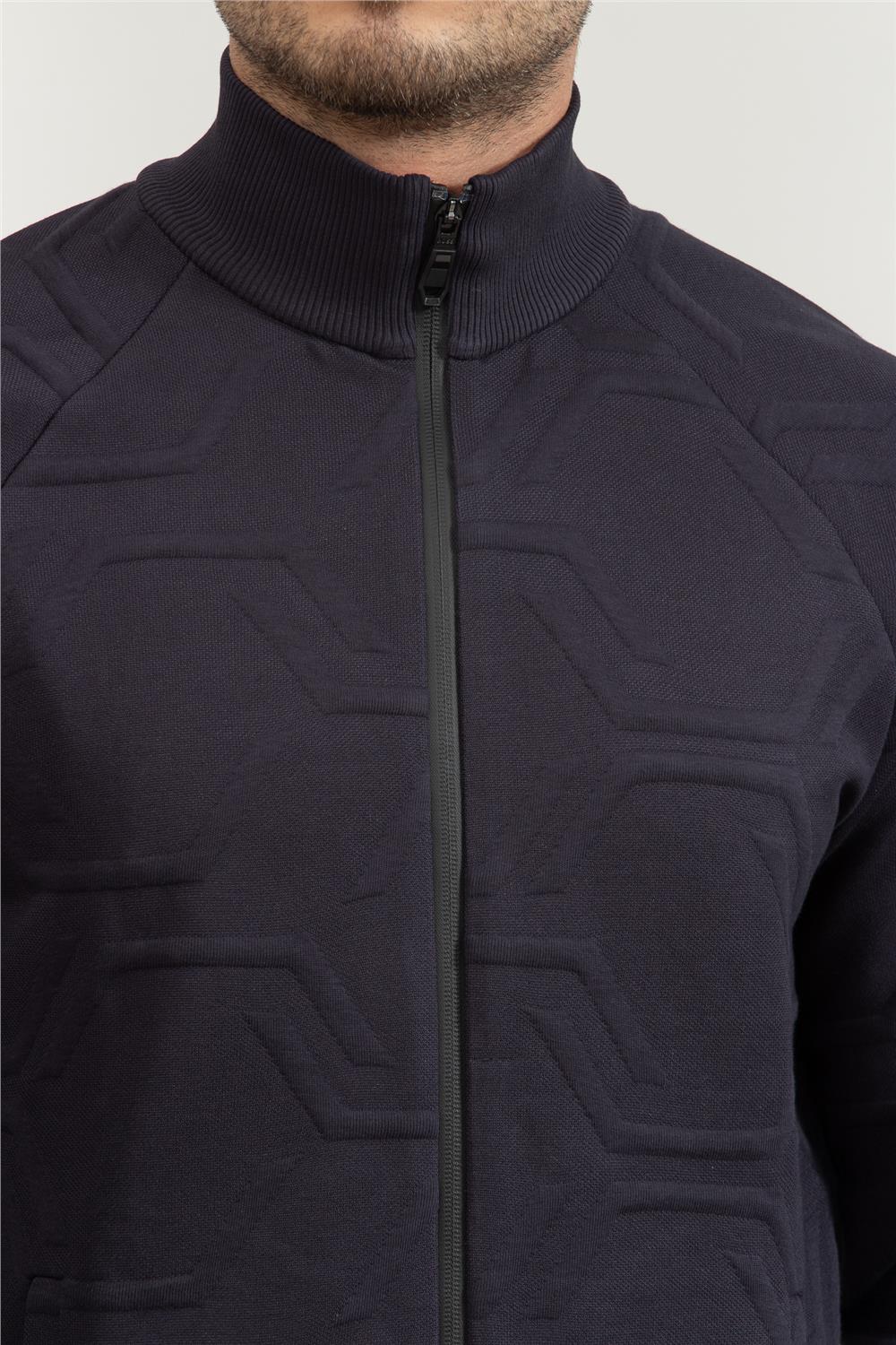 Boss Erkek Fermuarlı Sweatshirt