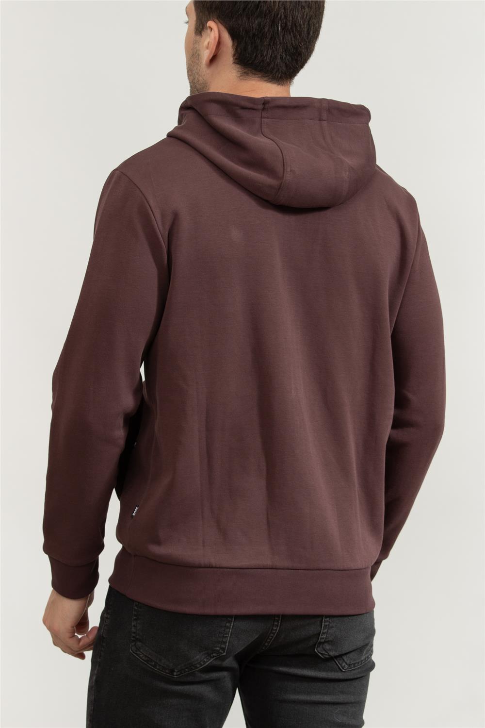 Boss Erkek Fermuarlı Sweatshirt