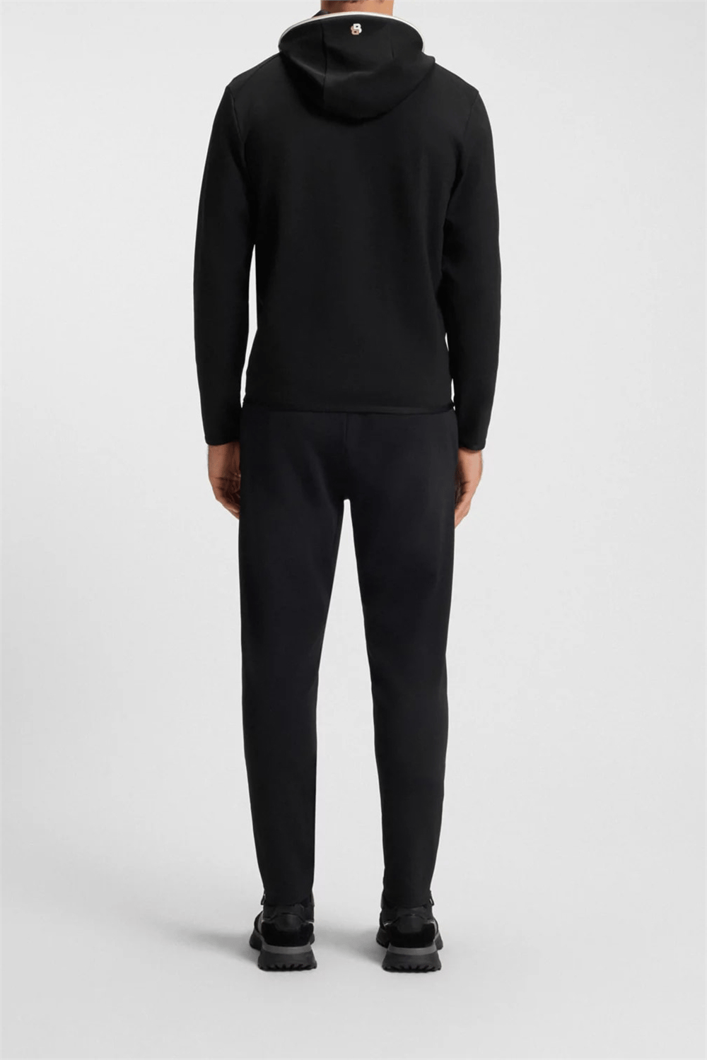 Boss Erkek Fermuarlı Sweatshirt Siyah