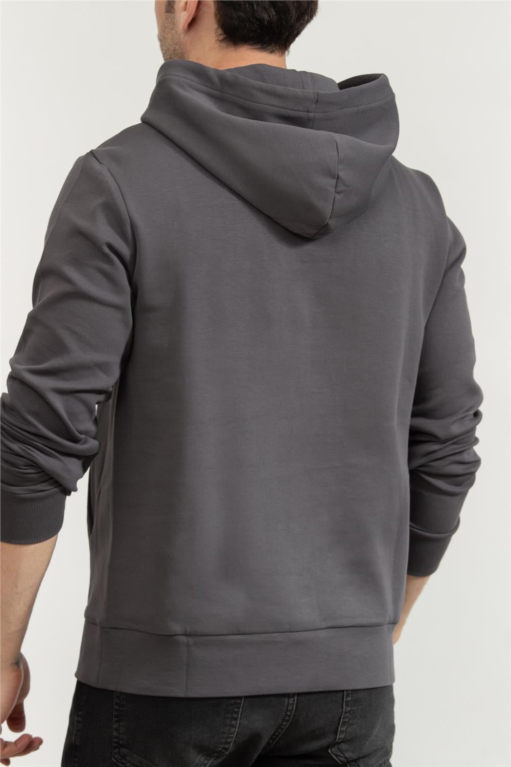 Boss Erkek Kapüşonlu Sweatshirt