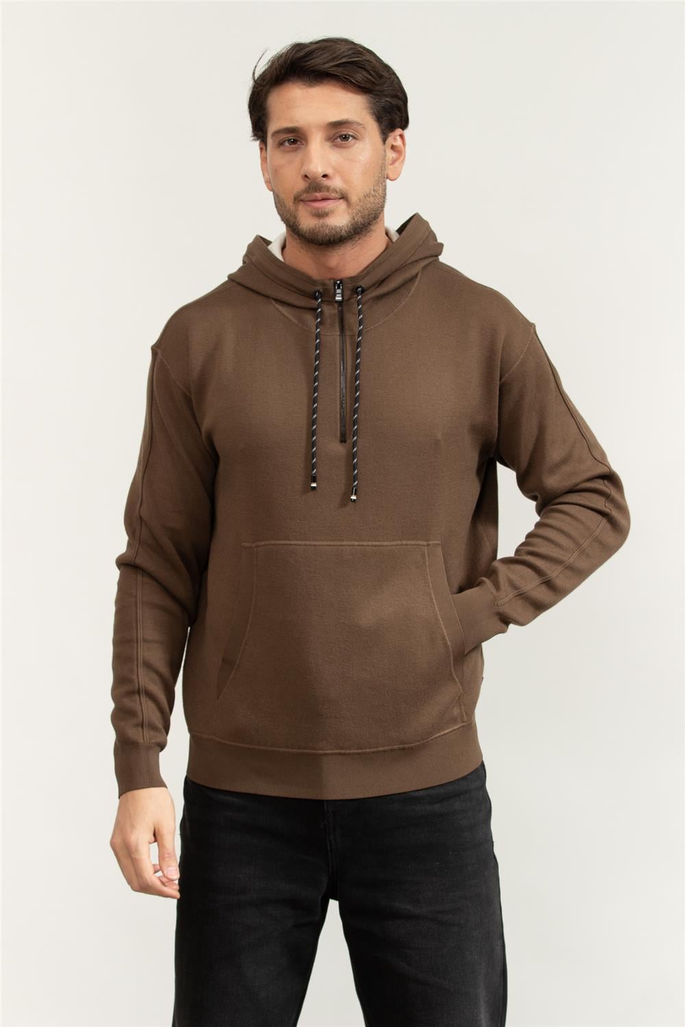 Boss Erkek Kapüşonlu Sweatshirt