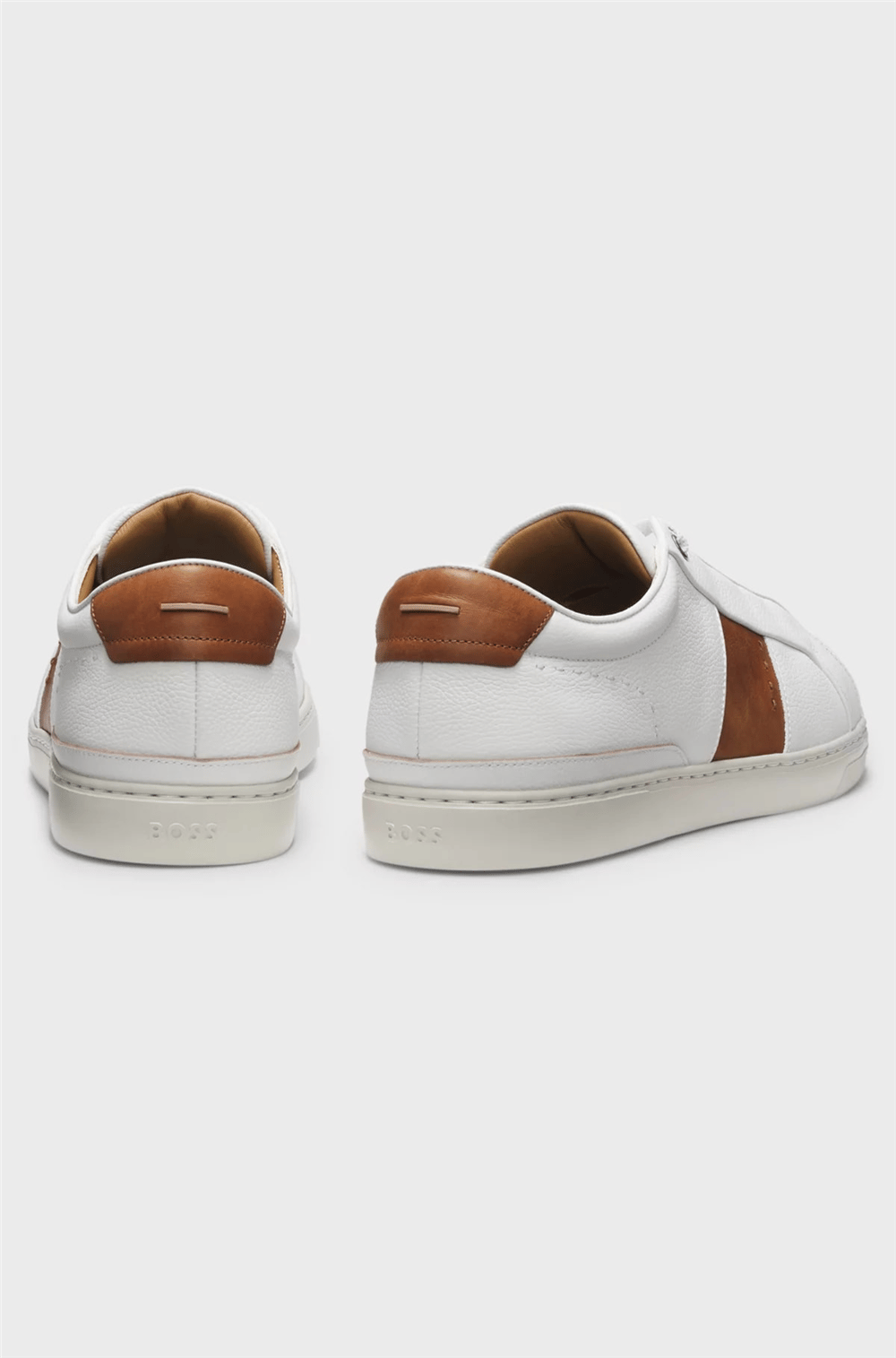 BOSS Gary L Tenn Grhdamf Erkek Sneaker Beyaz
