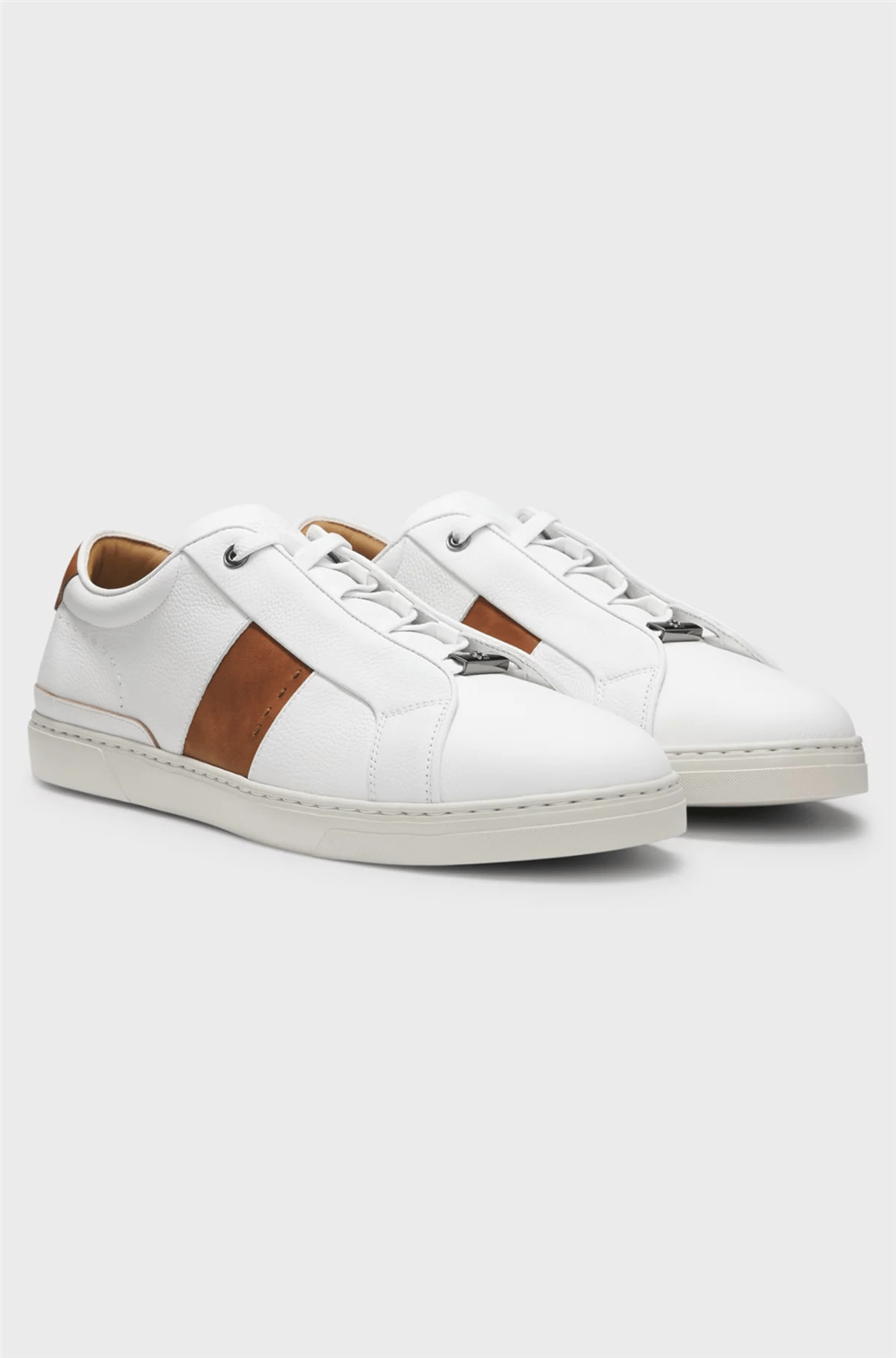 BOSS Gary L Tenn Grhdamf Erkek Sneaker Beyaz