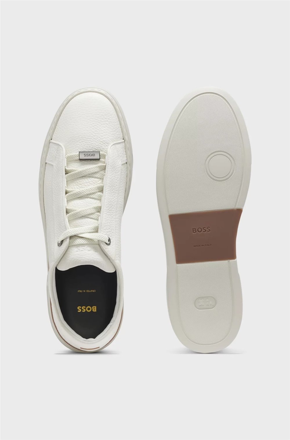BOSS Gary Tenn Grhdelxl Erkek Sneaker Beyaz