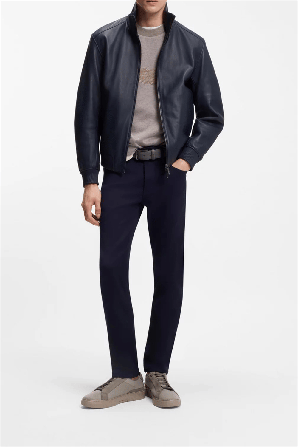 BOSS Gary Tenn Ktnb Aston Martin Erkek Sneaker Gri