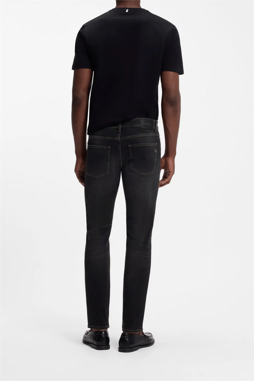 BOSS H Delaware Erkek Jean Pantolon Siyah