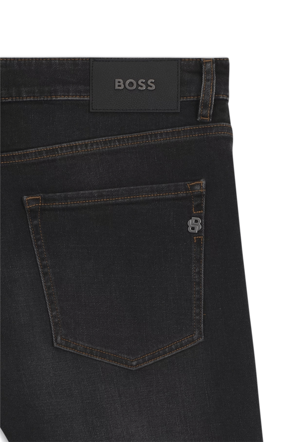 BOSS H Delaware Erkek Jean Pantolon Siyah