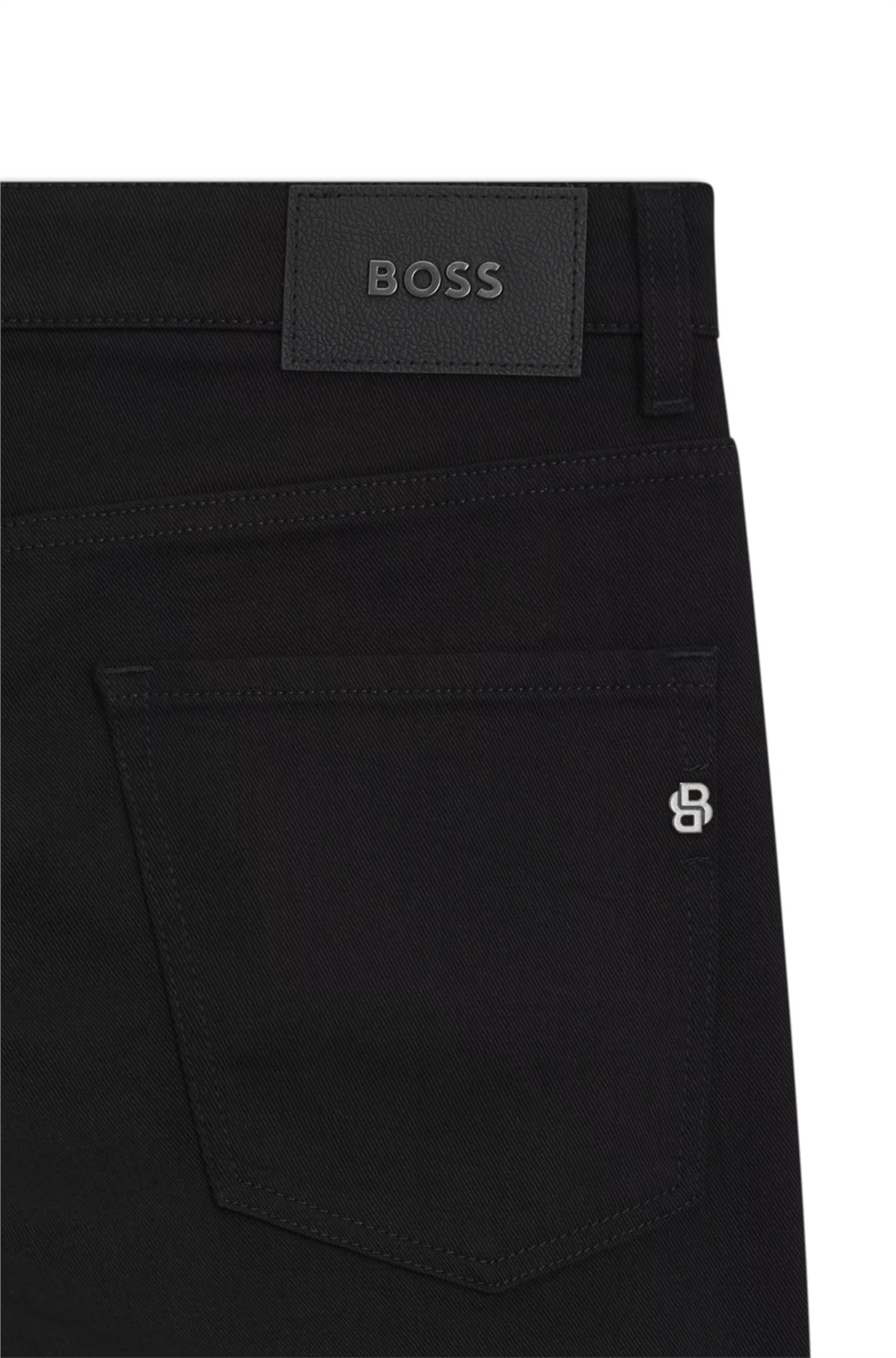 BOSS H Delaware Erkek Jean Pantolon Siyah