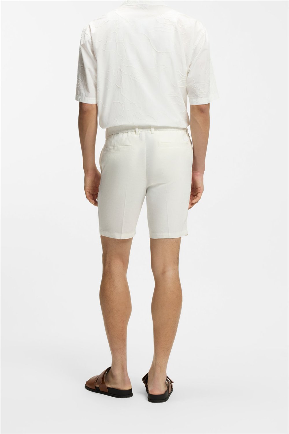 Boss H Kane1 Rds Shorts Erkek Şort Beyaz