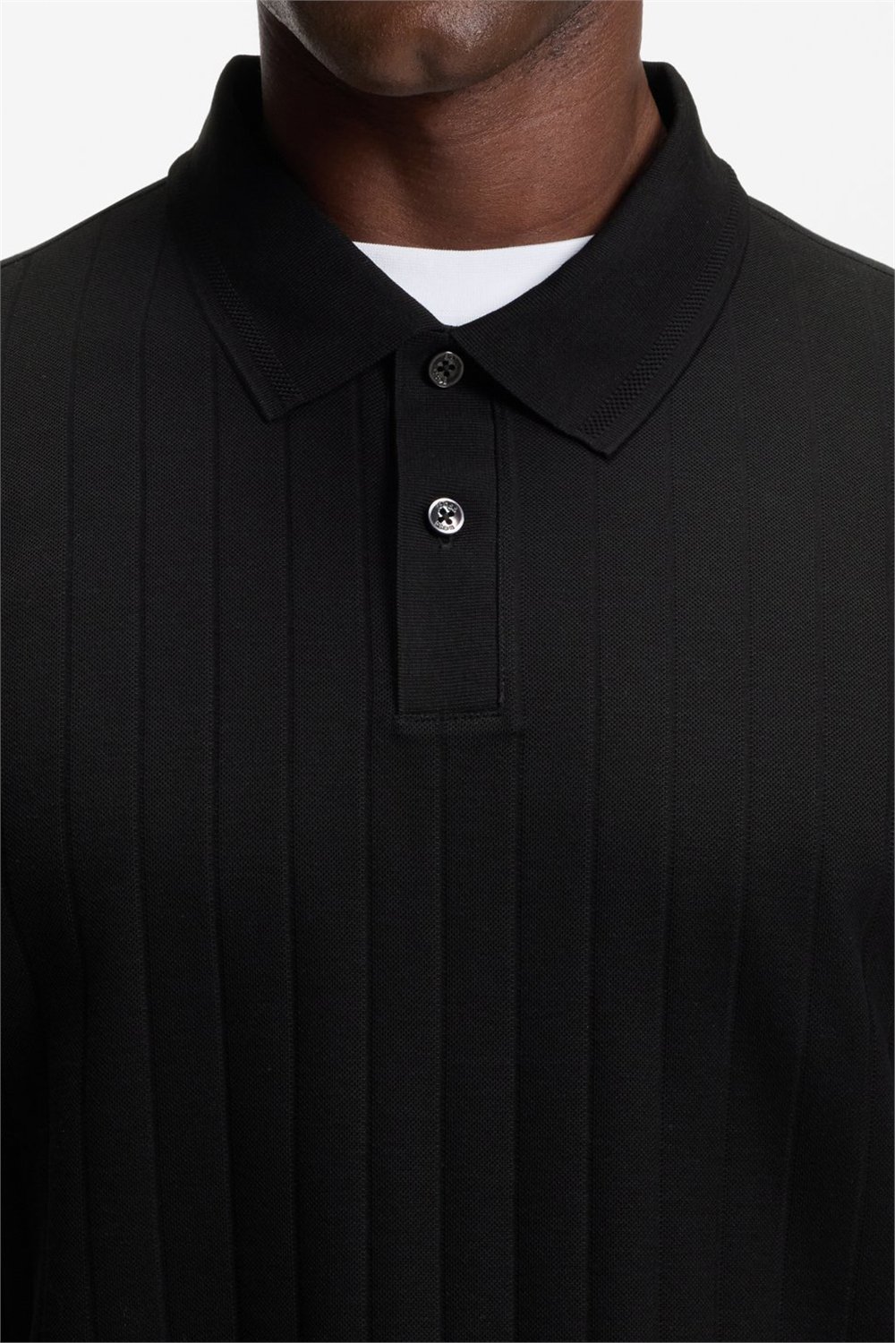 Boss H Parlay 236 Erkek Polo Yaka T-Shirt Siyah