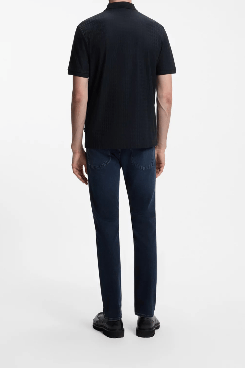 BOSS H Parlay 321 Erkek Polo Yaka T-Shirt Mavi