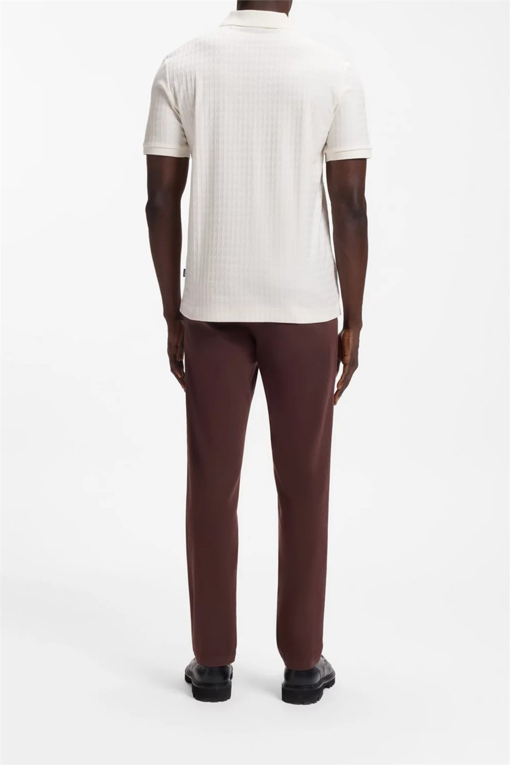BOSS H Parlay 321 Erkek Polo Yaka T-Shirt Beyaz