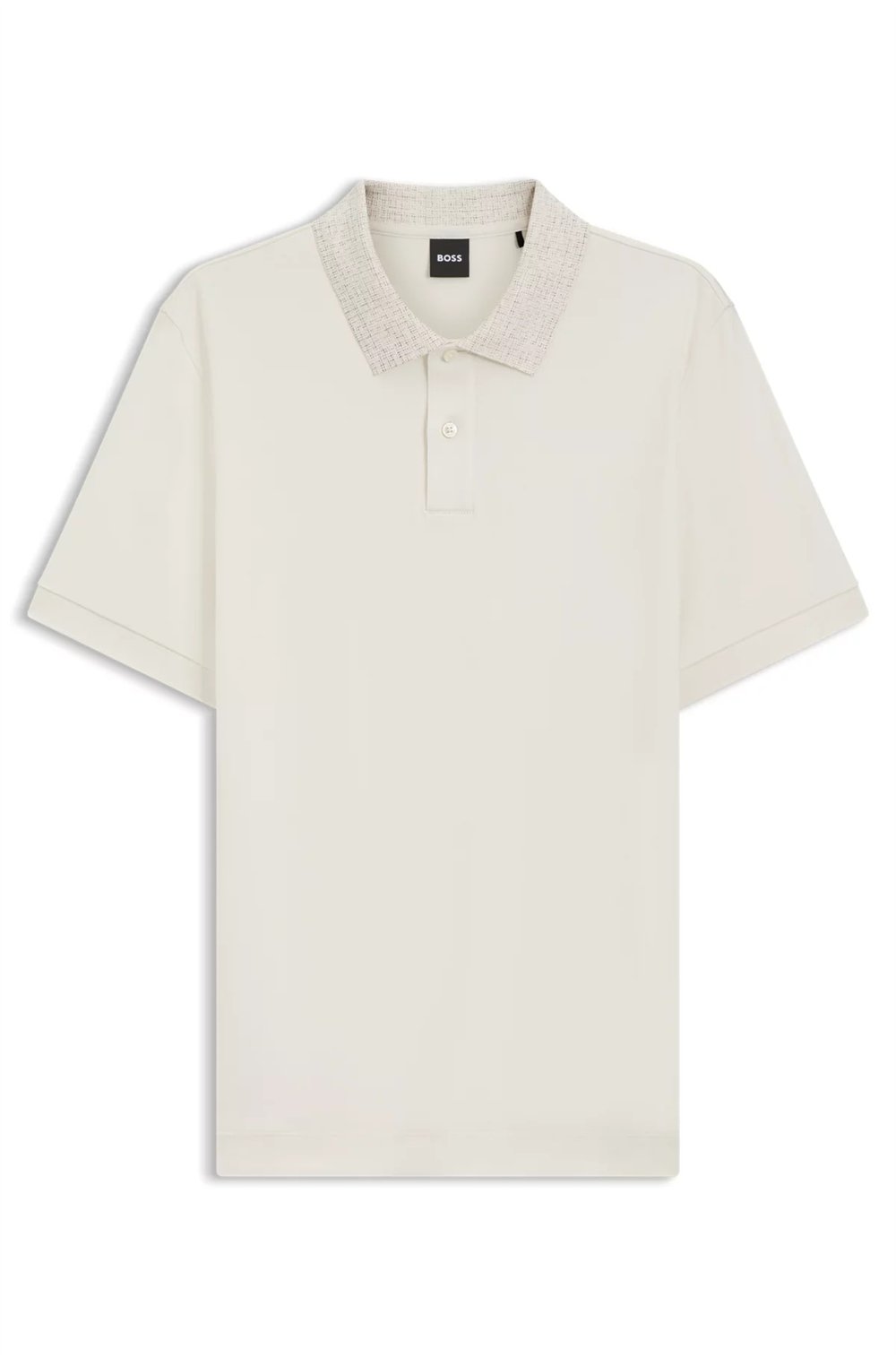 BOSS H Parlay 49 Erkek Polo Yaka T-Shirt Beyaz