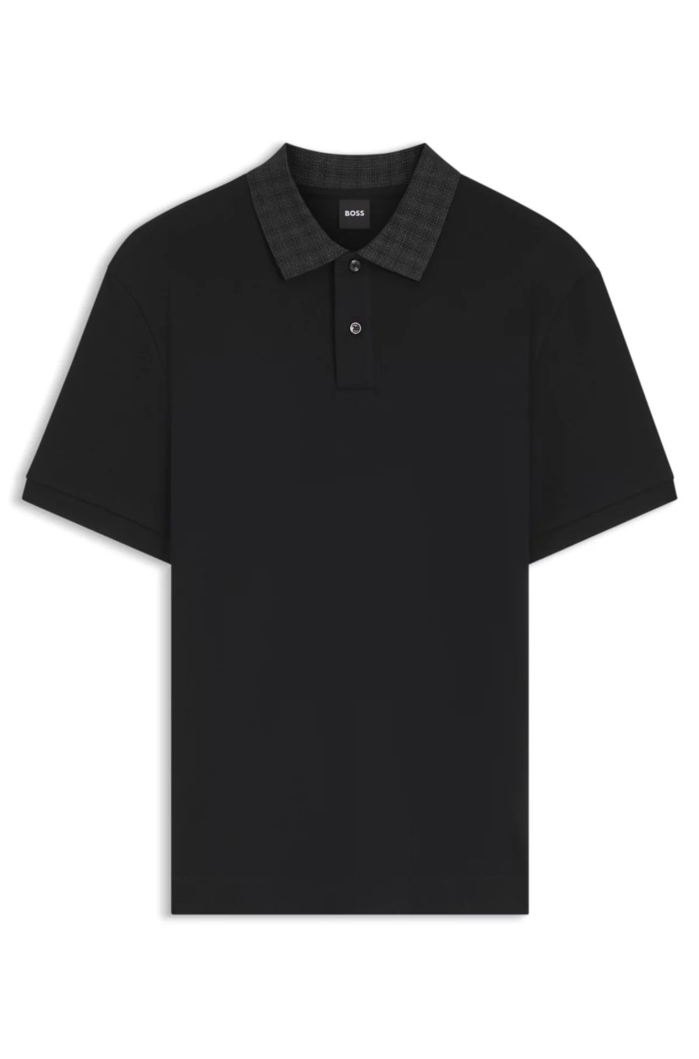 BOSS H Parlay 49 Erkek Polo Yaka T-Shirt Siyah