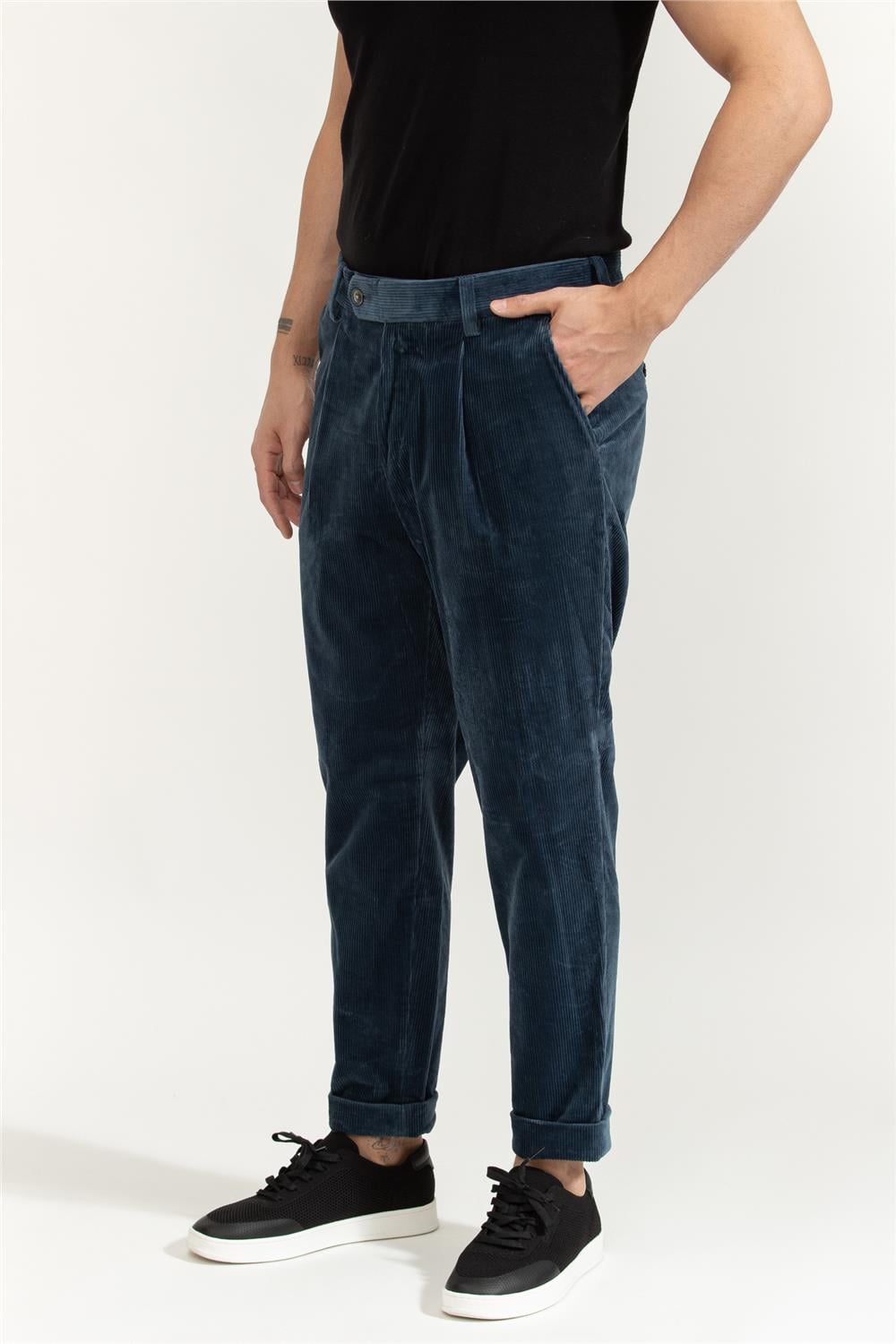 Boss H Perin Pleat 224 Erkek Chino Pantolon