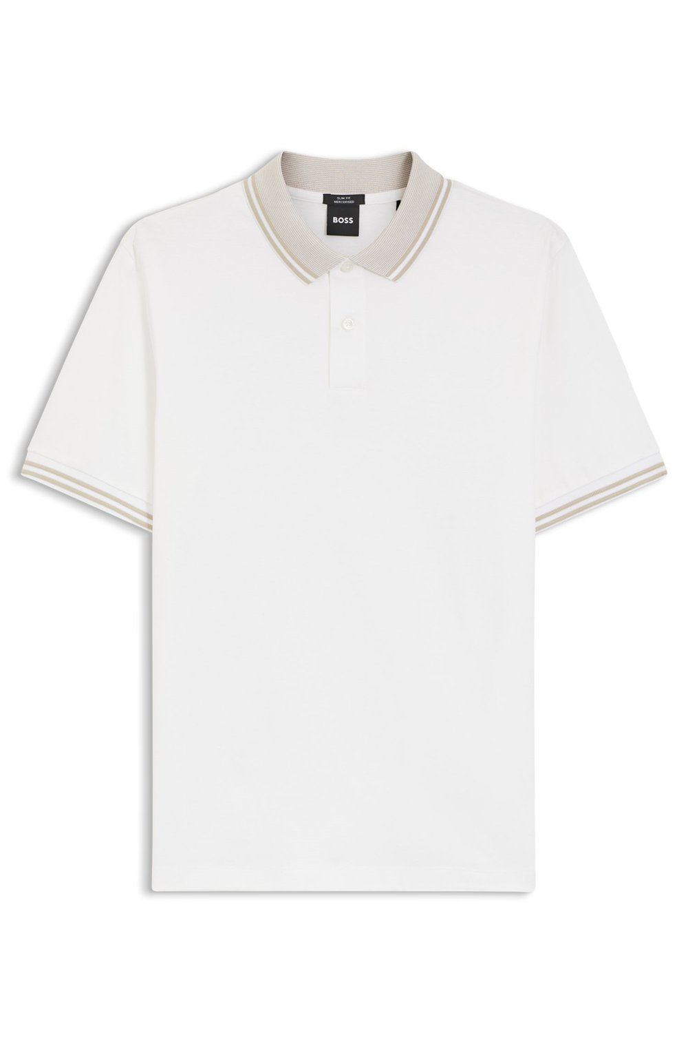 Boss H Phillipson 238 Erkek Polo Yaka T-Shirt Beyaz