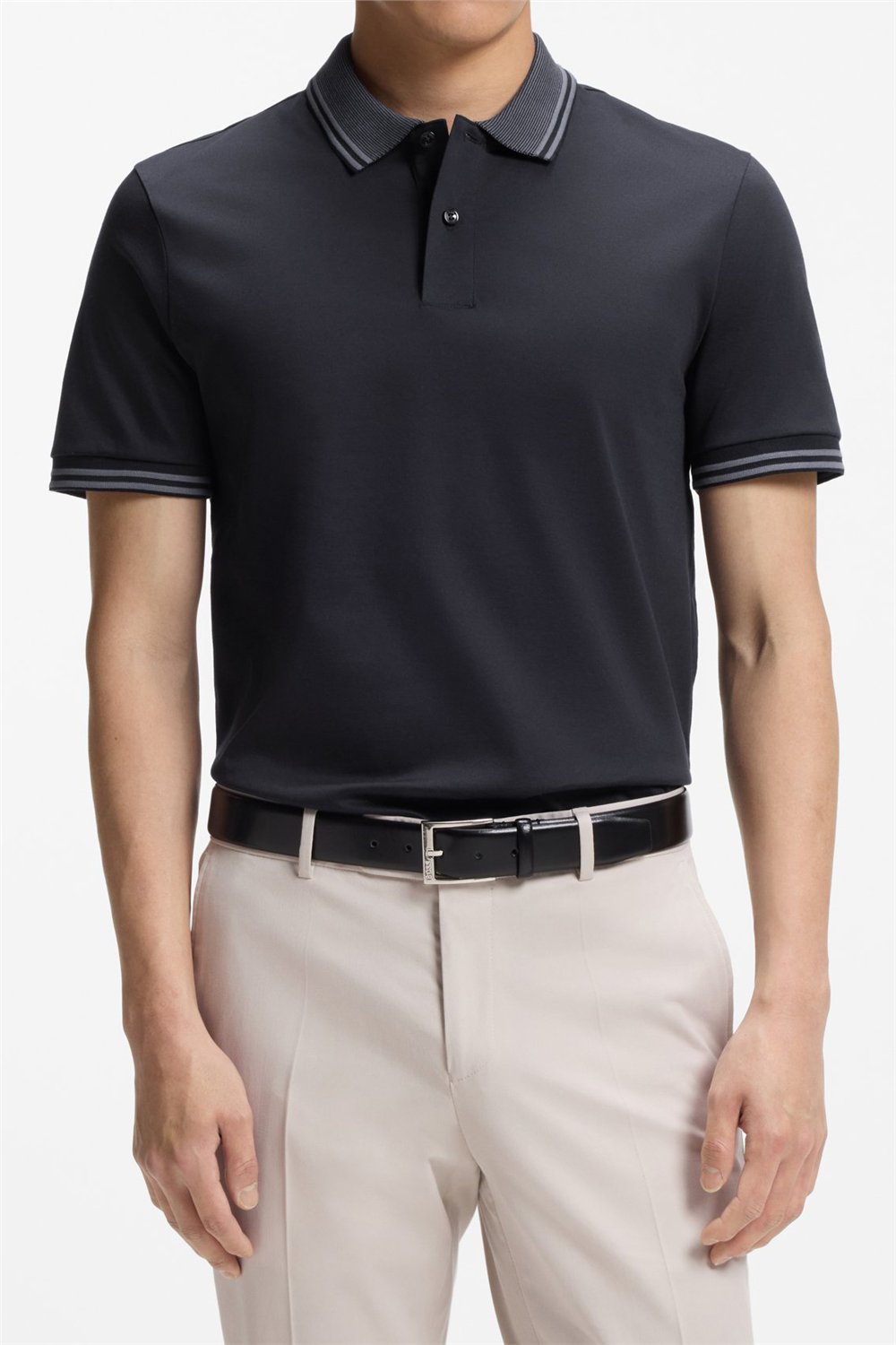 Boss H Phillipson 238 Erkek Polo Yaka T-Shirt Mavi