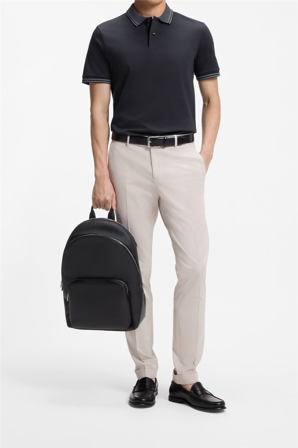 Boss H Phillipson 238 Erkek Polo Yaka T-Shirt Mavi