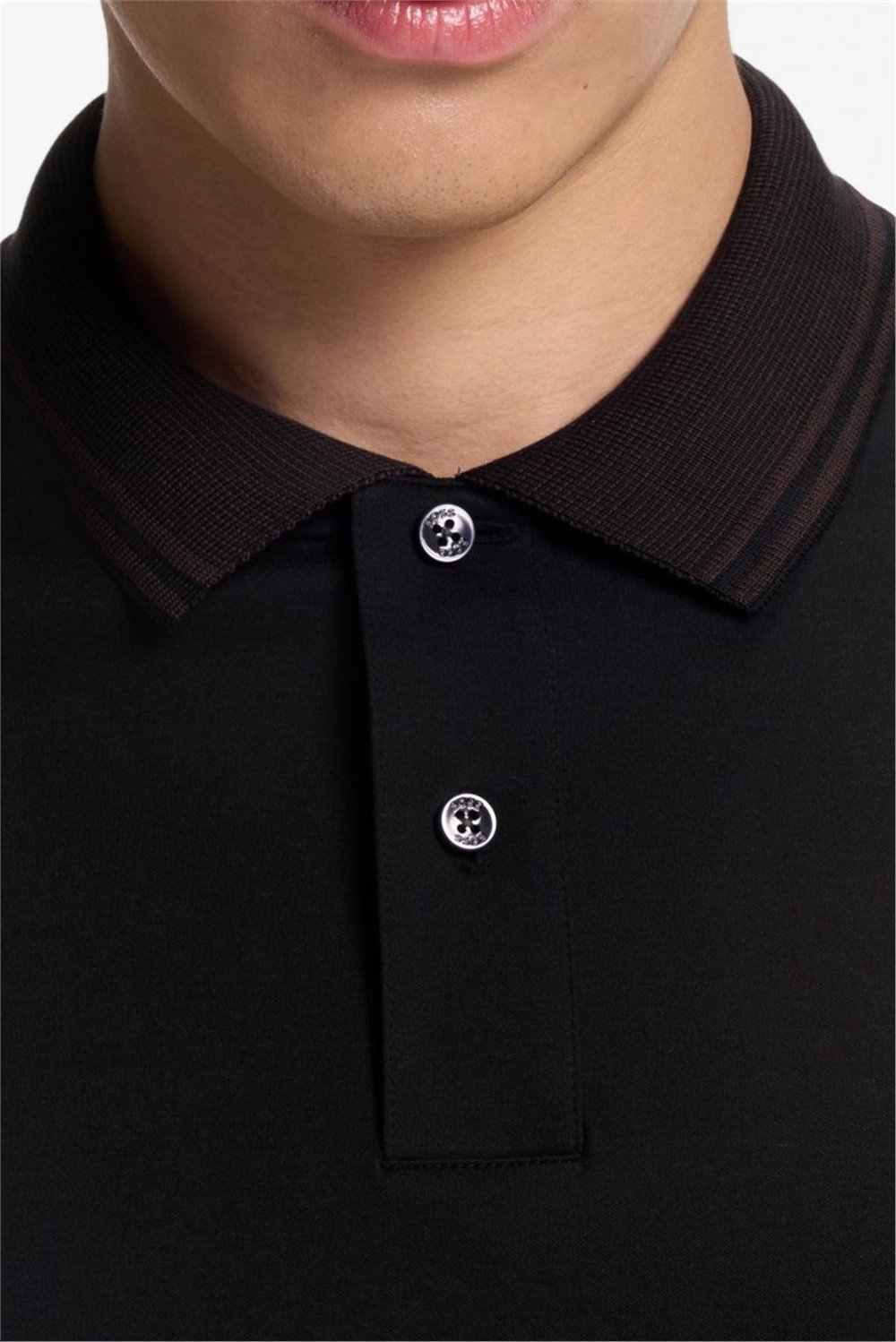 Boss H Phillipson 238 Erkek Polo Yaka T-Shirt Siyah
