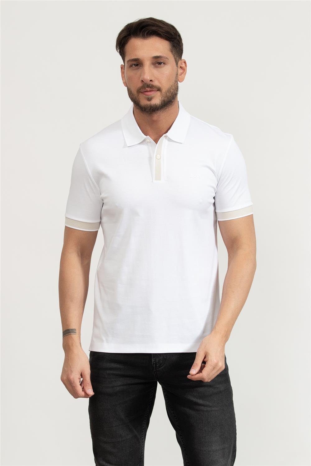 BOSS H-Phillipson Erkek Polo Yaka T-Shirt