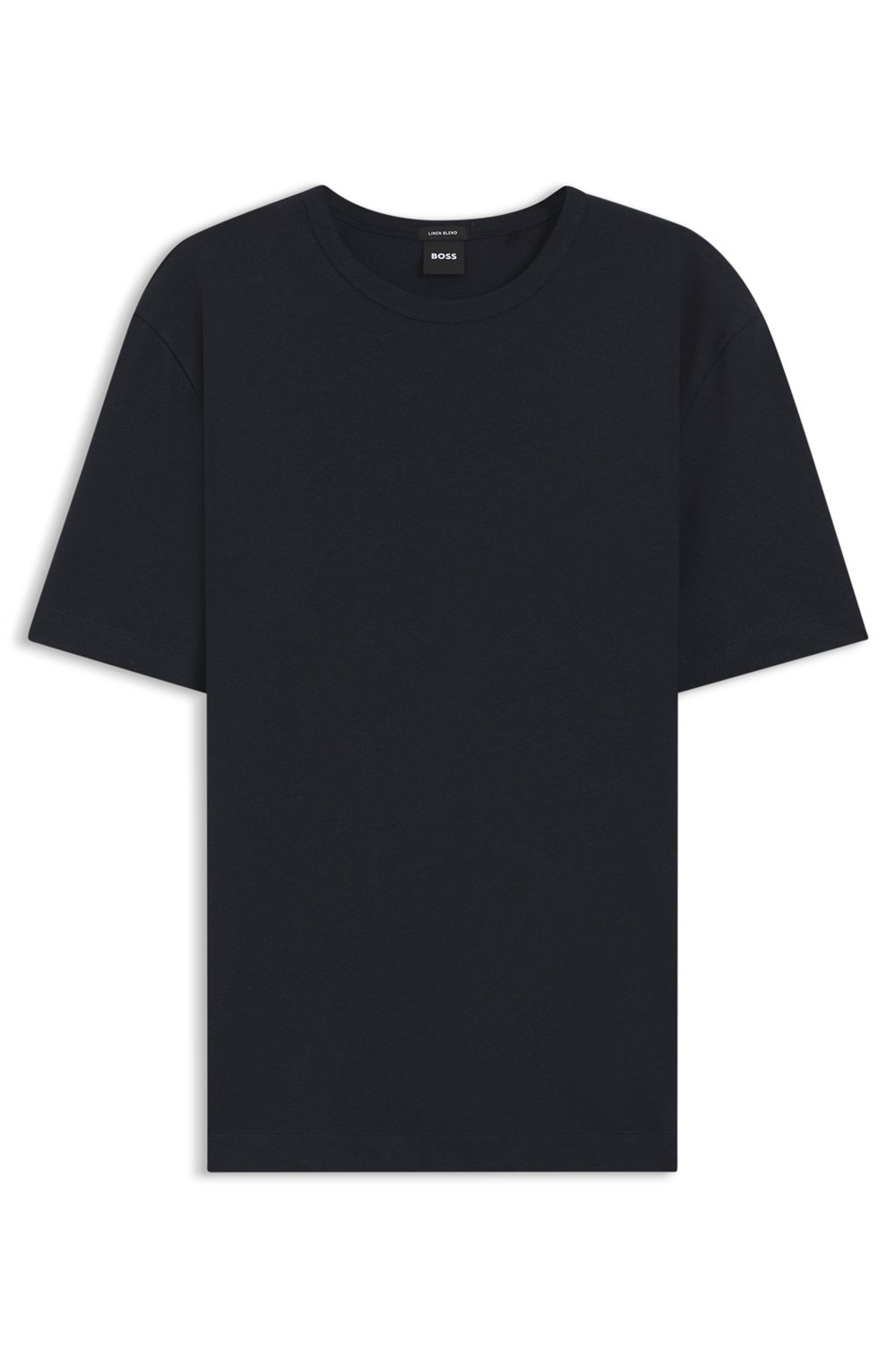 Boss H Taut 235 Erkek Bisiklet Yaka T-Shirt Mavi