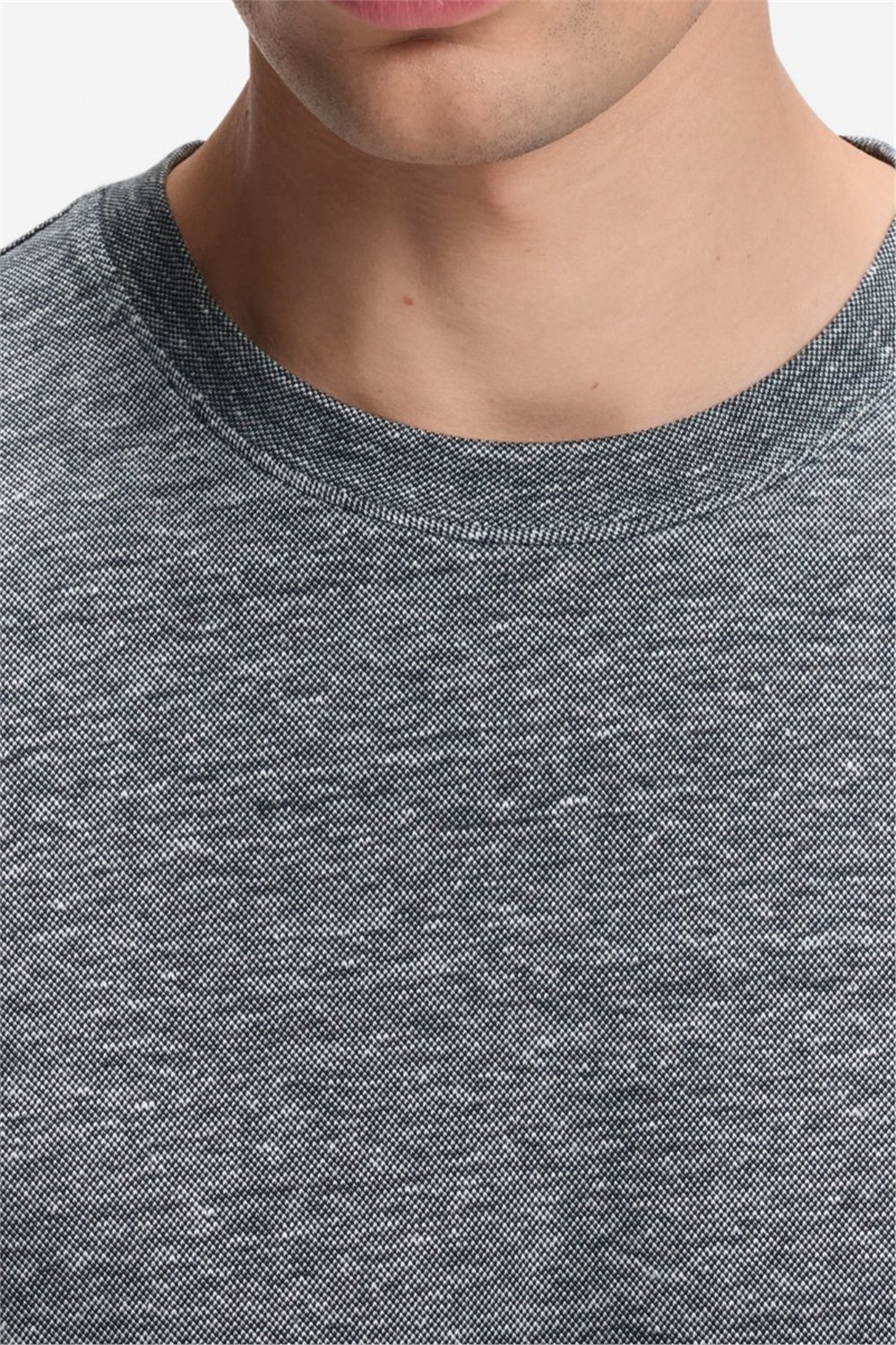 Boss H Thompson 235 Erkek Bisiklet Yaka T-Shirt Mavi