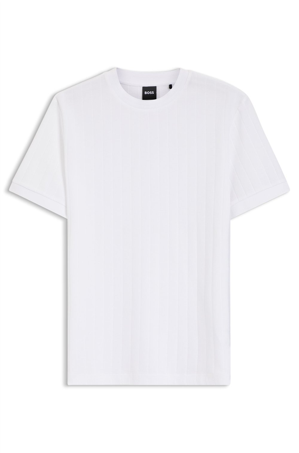 Boss H Thompson 236 Erkek Bisiklet Yaka T-Shirt Beyaz