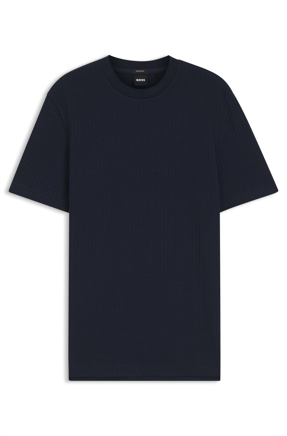 Boss H Thompson 251 Erkek Bisiklet Yaka T-Shirt Mavi