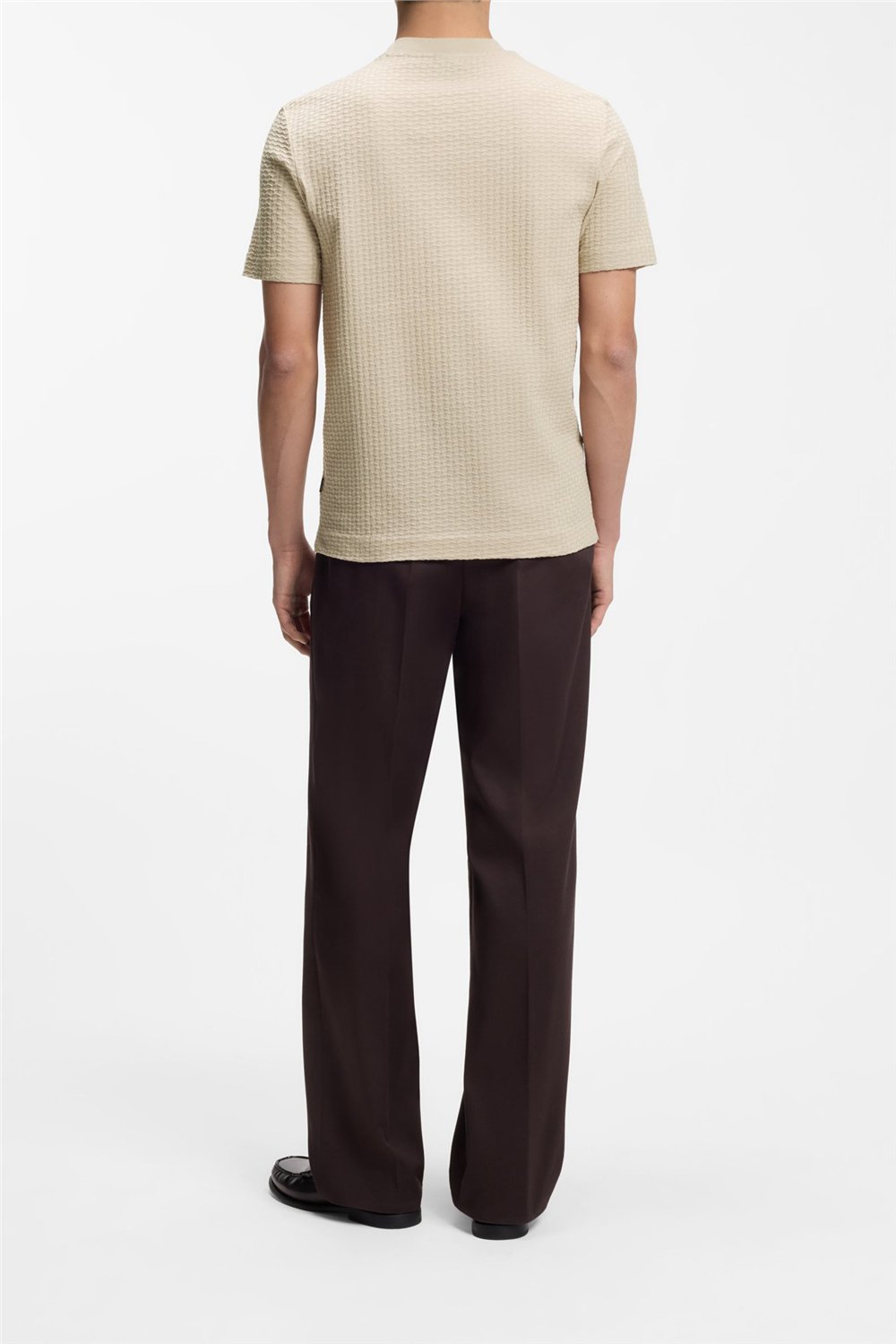 Boss H Thompson 251 Erkek Bisiklet Yaka T-Shirt