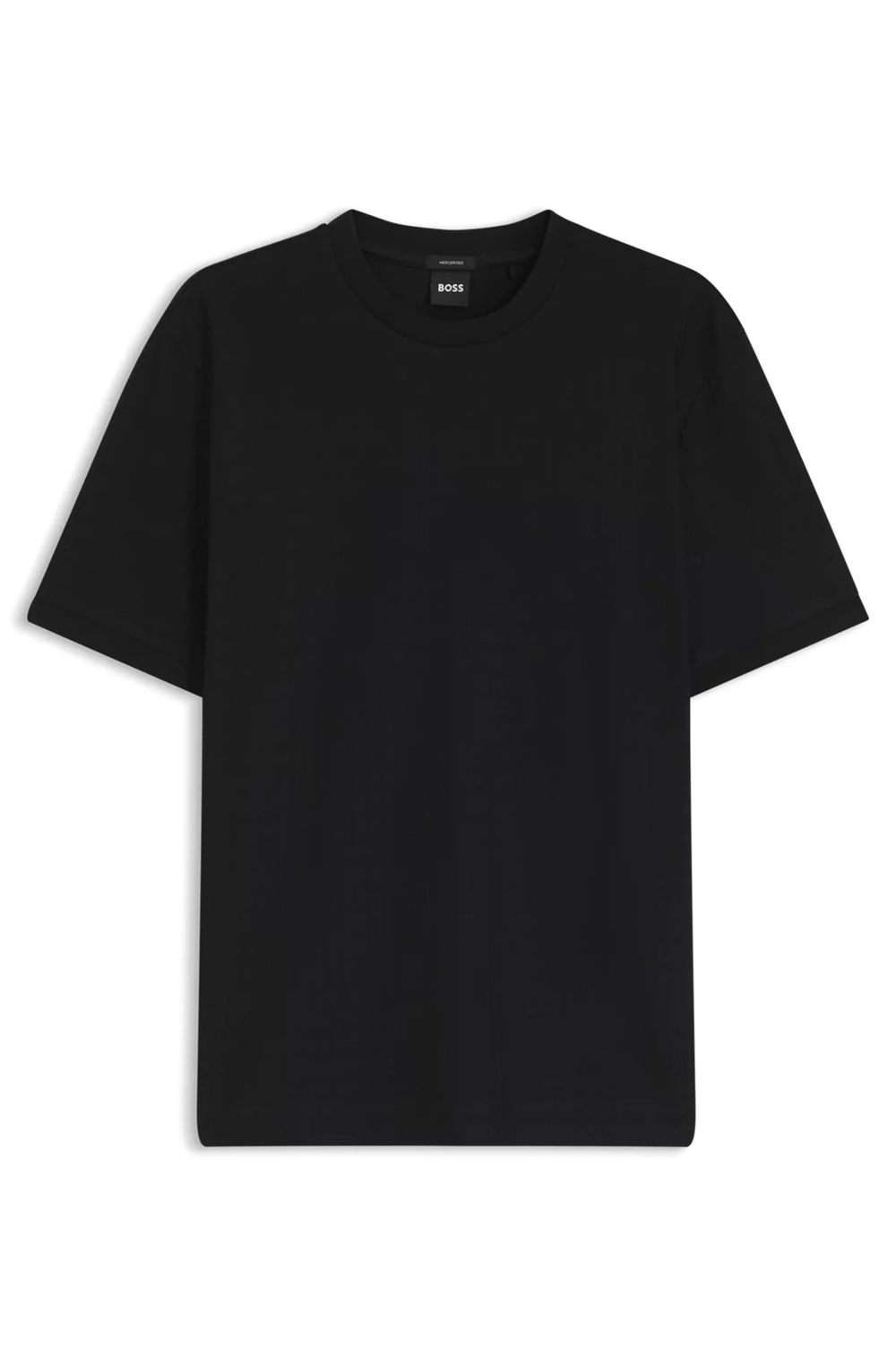 BOSS H Thompson 321 Erkek Bisiklet Yaka T-Shirt Siyah
