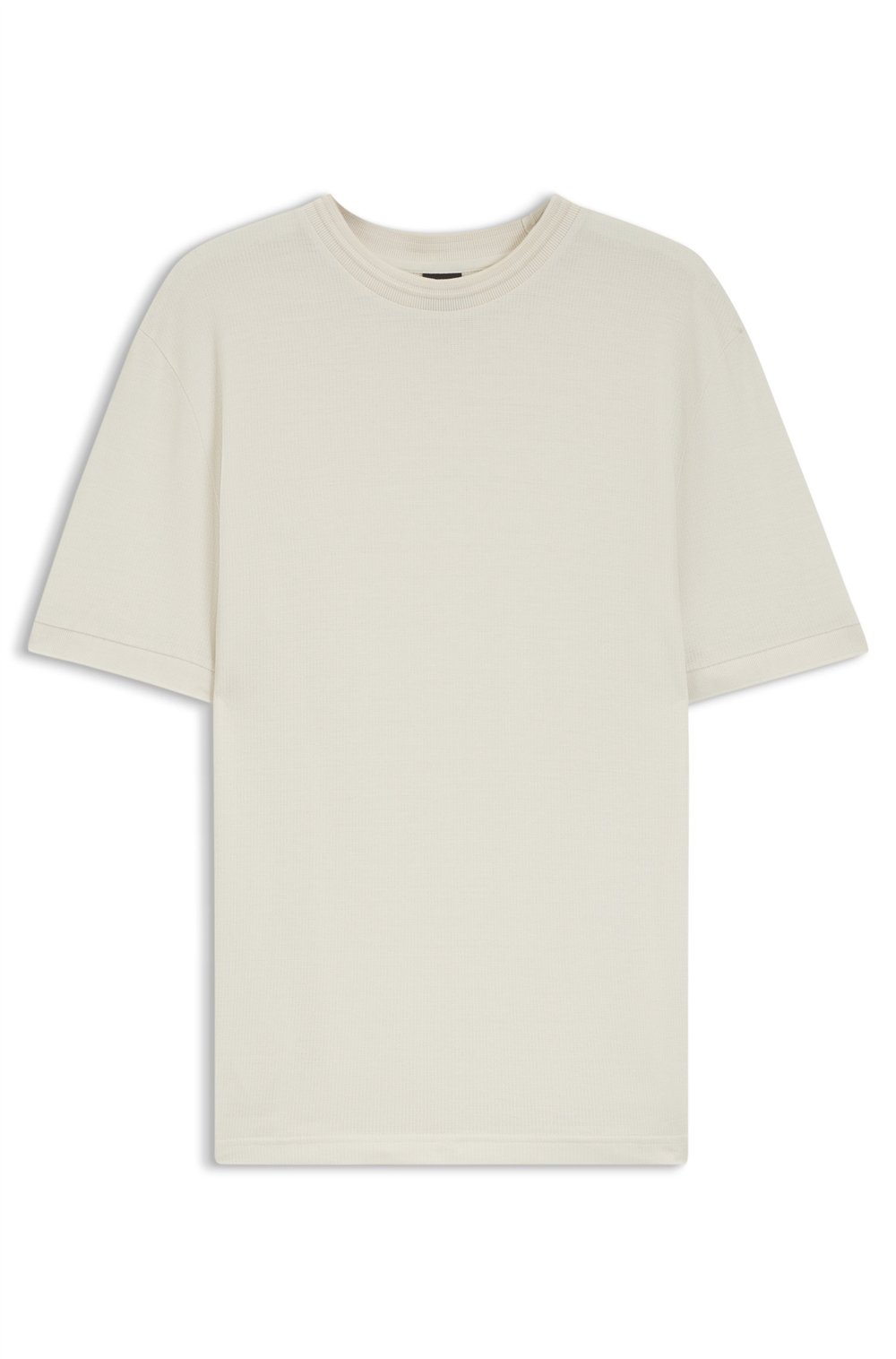 BOSS H Thompson 70 Erkek Bisiklet Yaka T-Shirt Beyaz
