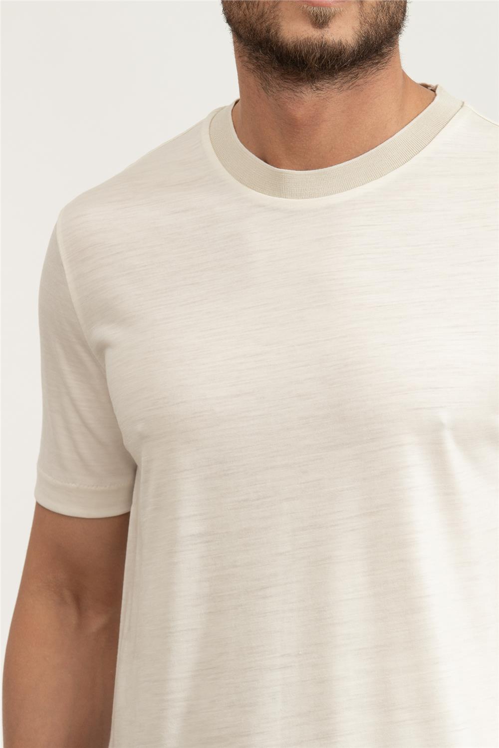 BOSS H-Thompson Erkek Bisiklet Yaka T-Shirt