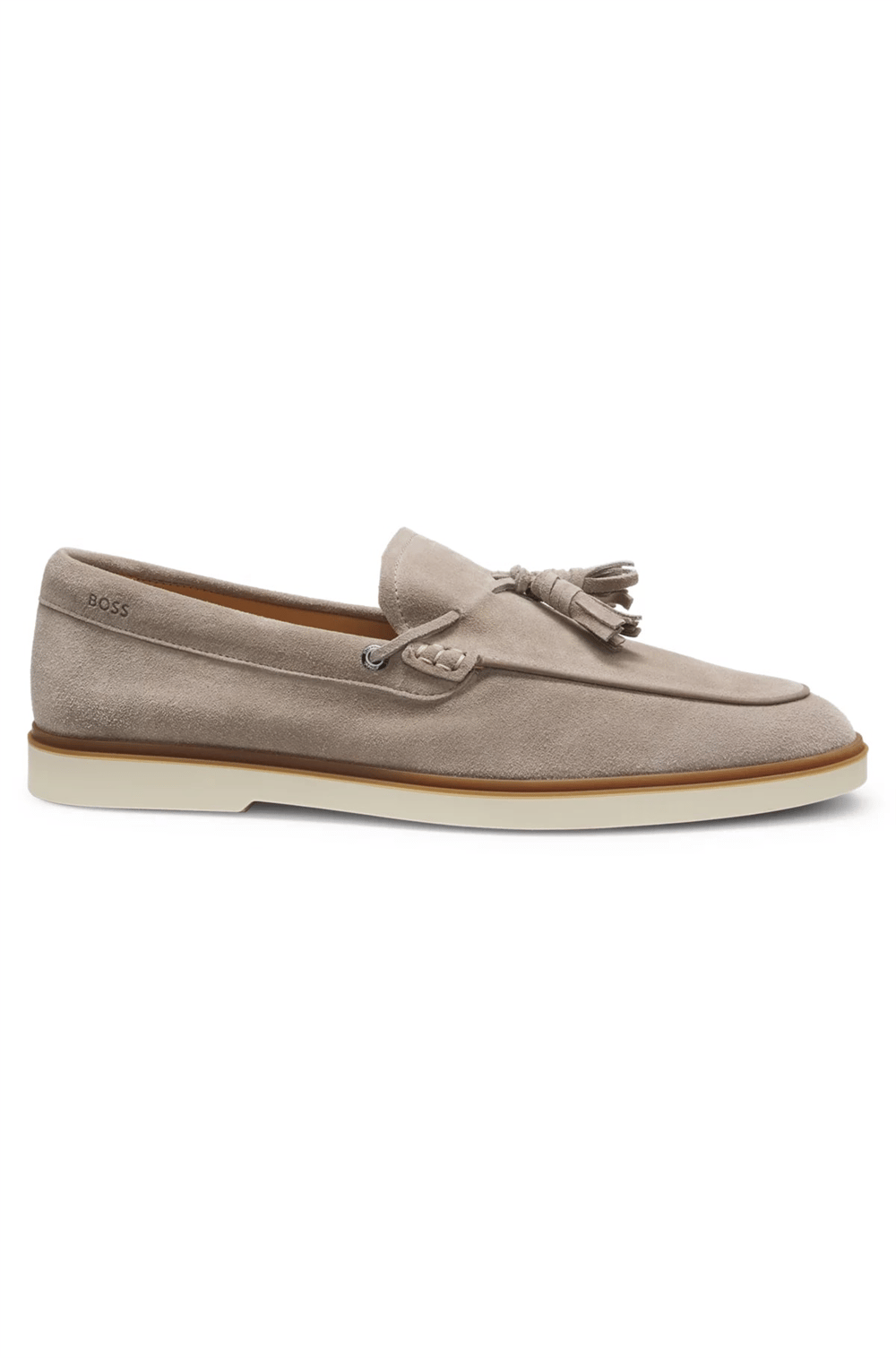BOSS Hedley Loaf Sdts Erkek Loafer Bej